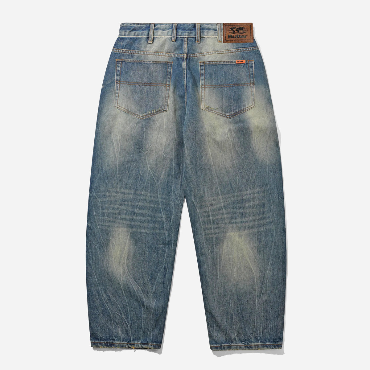 Jean Baggy Butter Goods Denim Distressed Selvedge