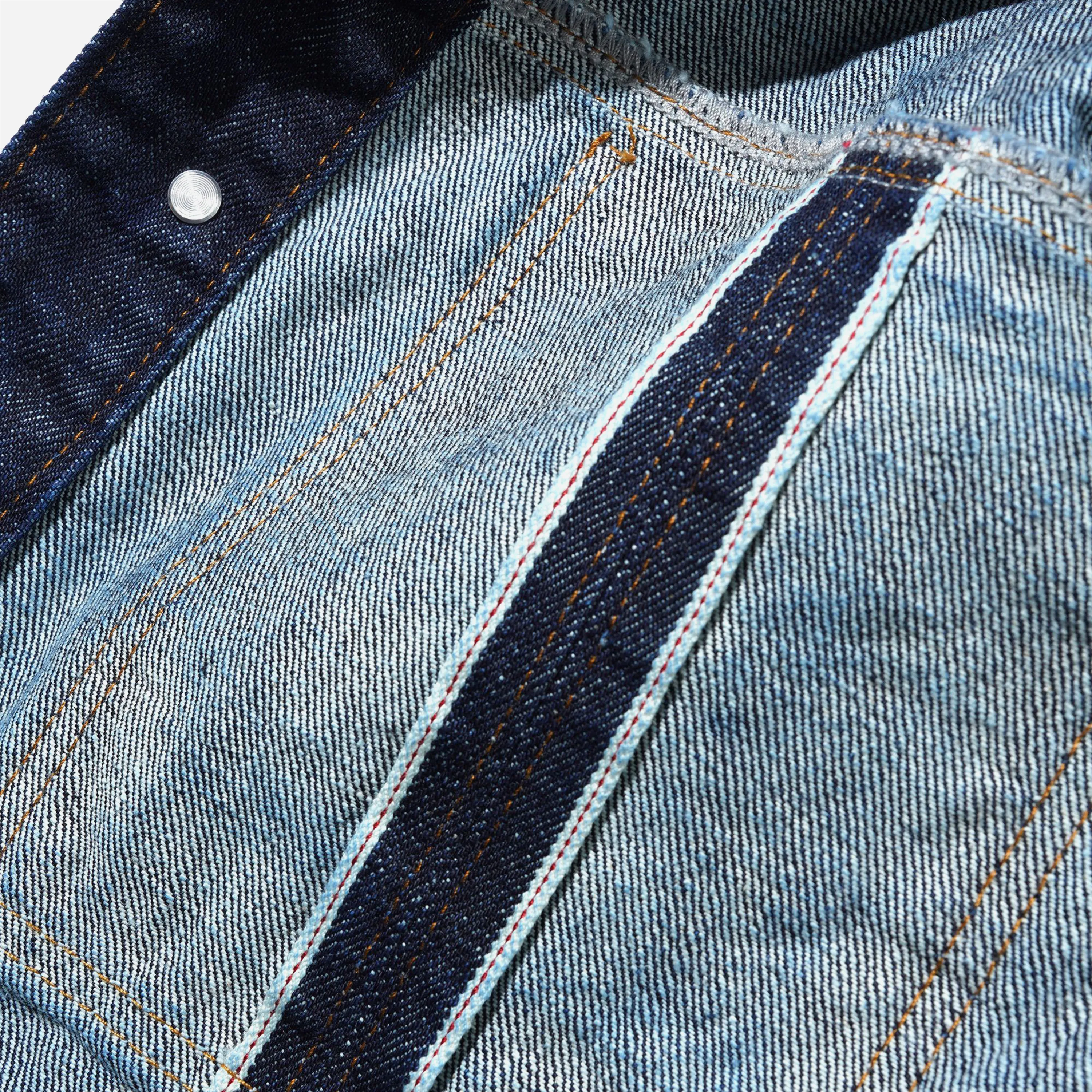 Butter Goods Daniel Johnston Bull Selvedge Denim Jacket Raw Indigo