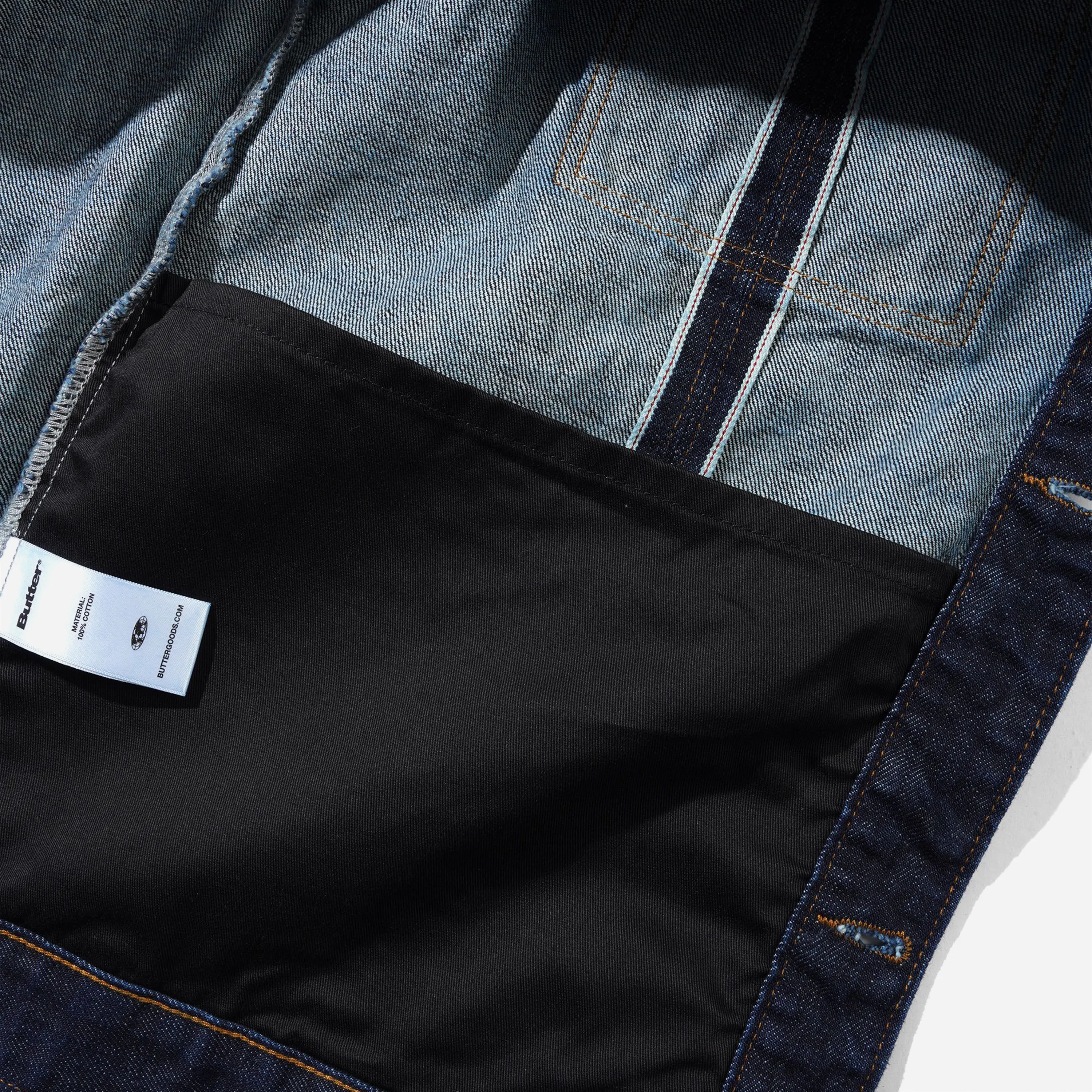 Butter Goods Daniel Johnston Bull Selvedge Denim Jacket Raw Indigo