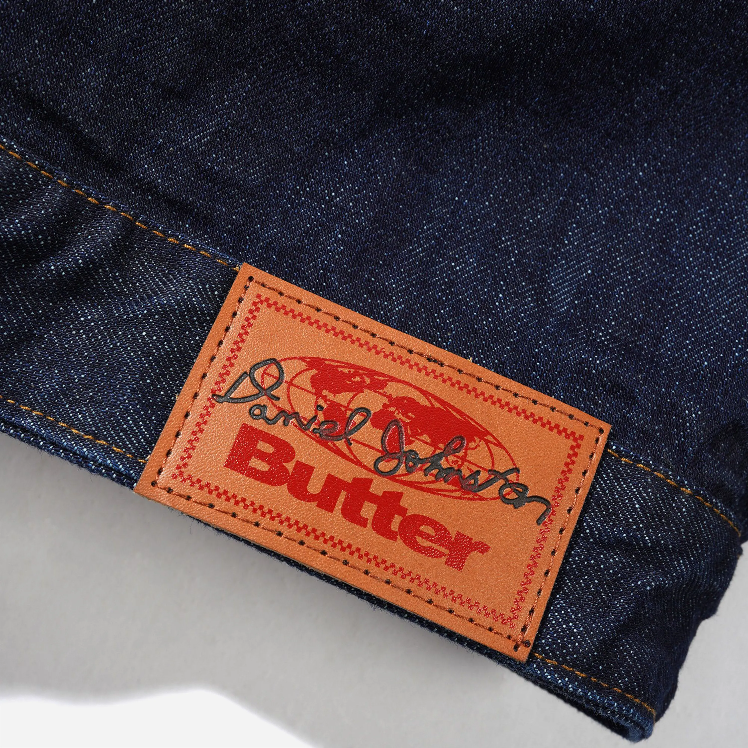 Butter Goods Daniel Johnston Bull Selvedge Denim Jacket Raw Indigo