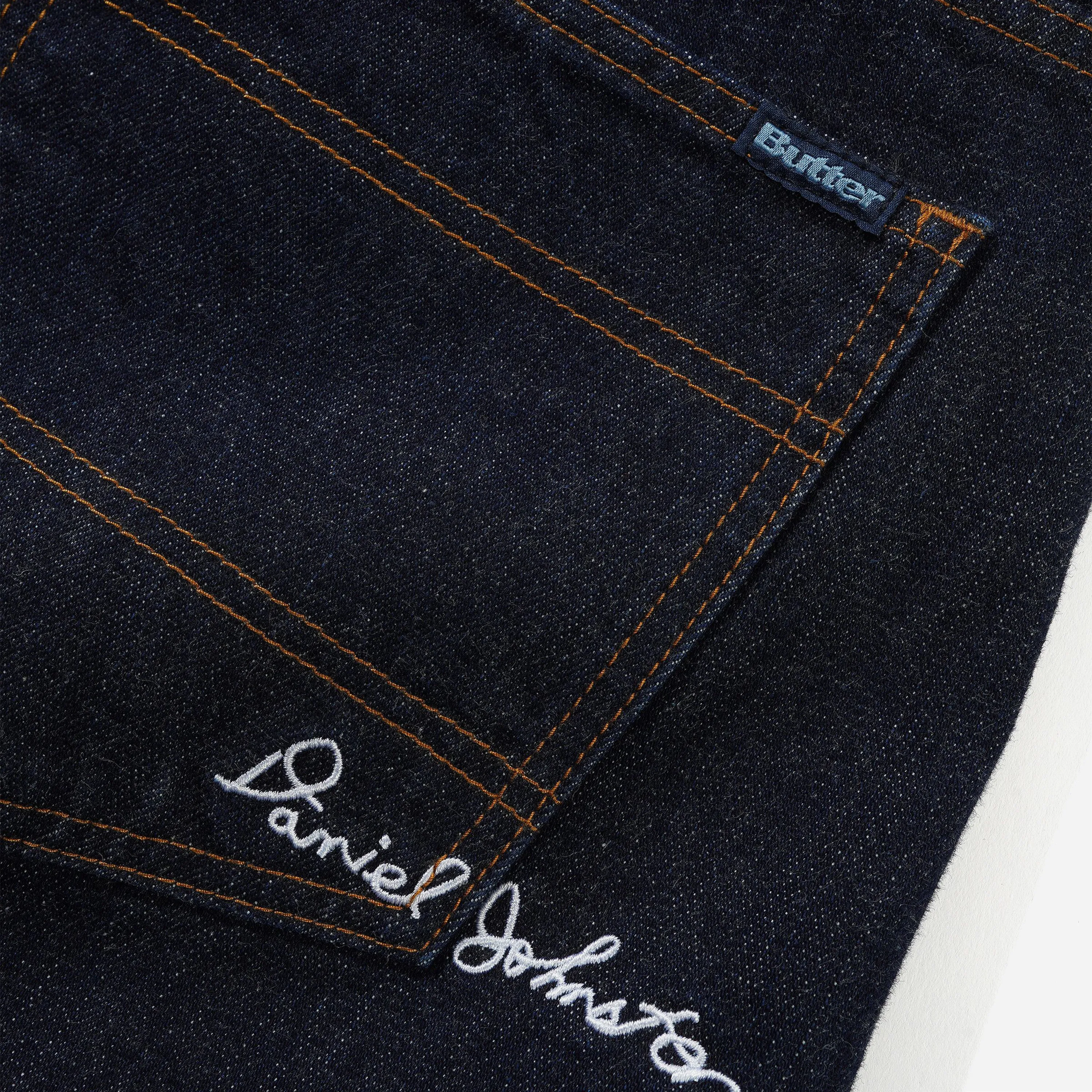 Butter Goods Daniel Johnston Bull Selvedge Denim Jeans Raw Indigo