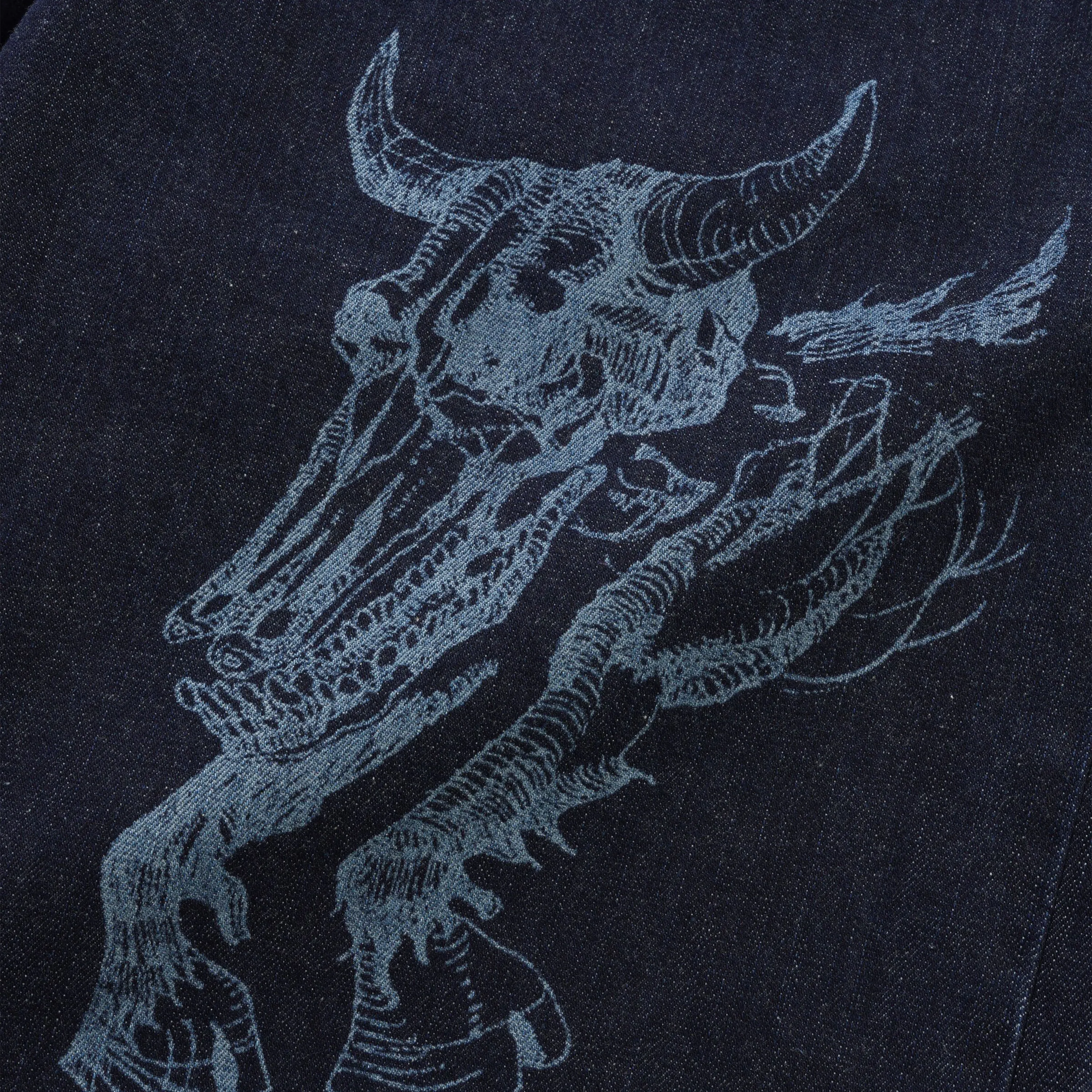 Butter Goods Daniel Johnston Bull Selvedge Denim Jeans Raw Indigo