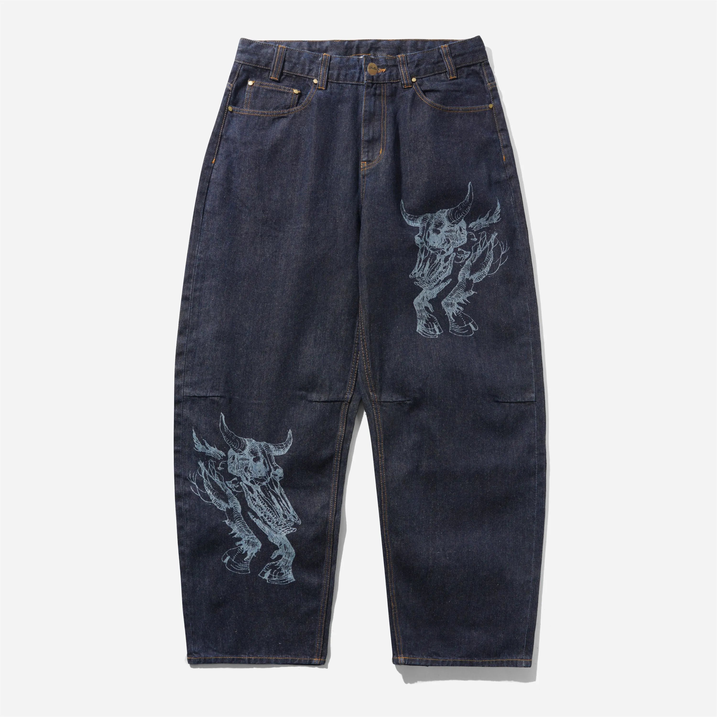Butter Goods Daniel Johnston Bull Selvedge Denim Jeans Raw Indigo