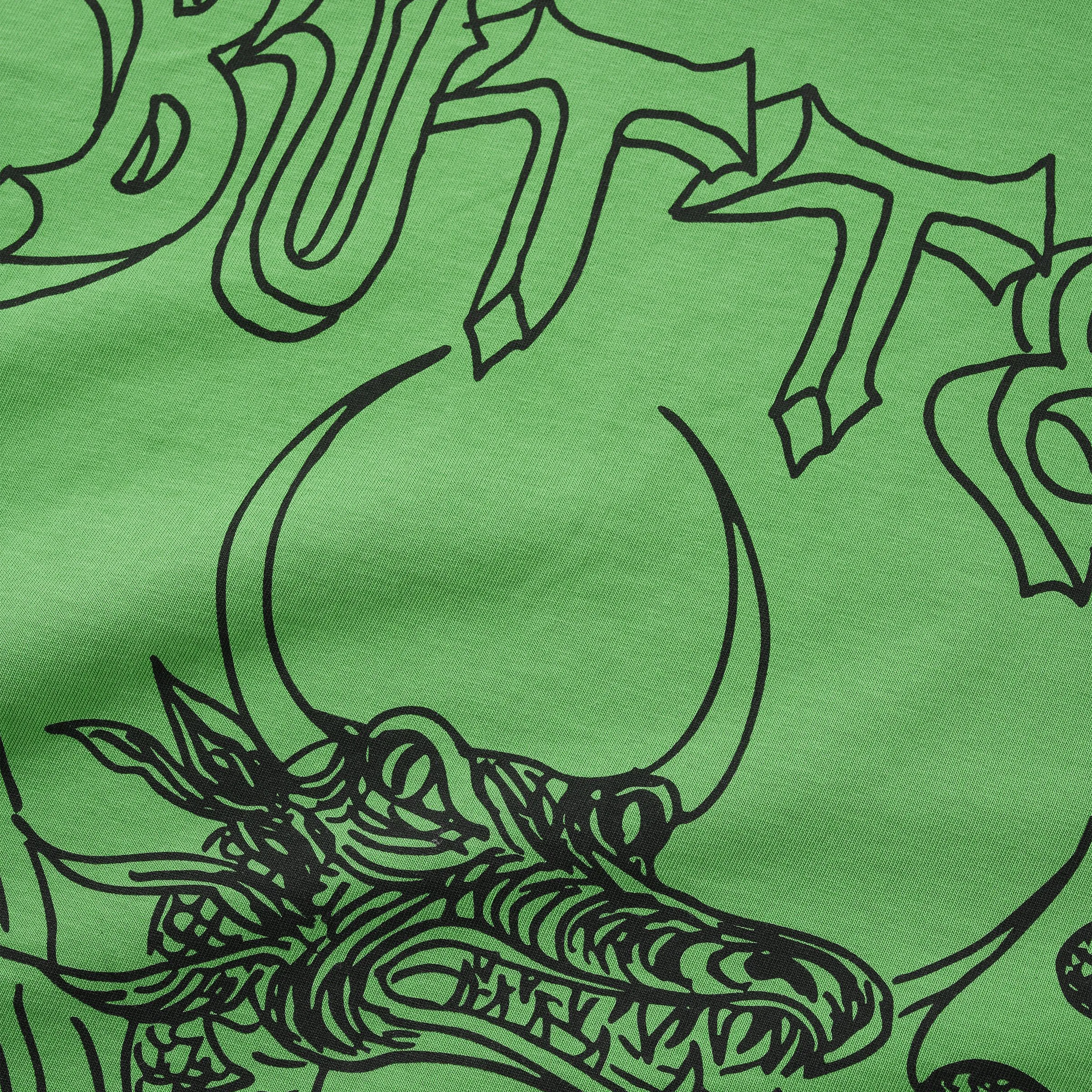 Butter Goods Daniel Johnston Dragon Tee Lime