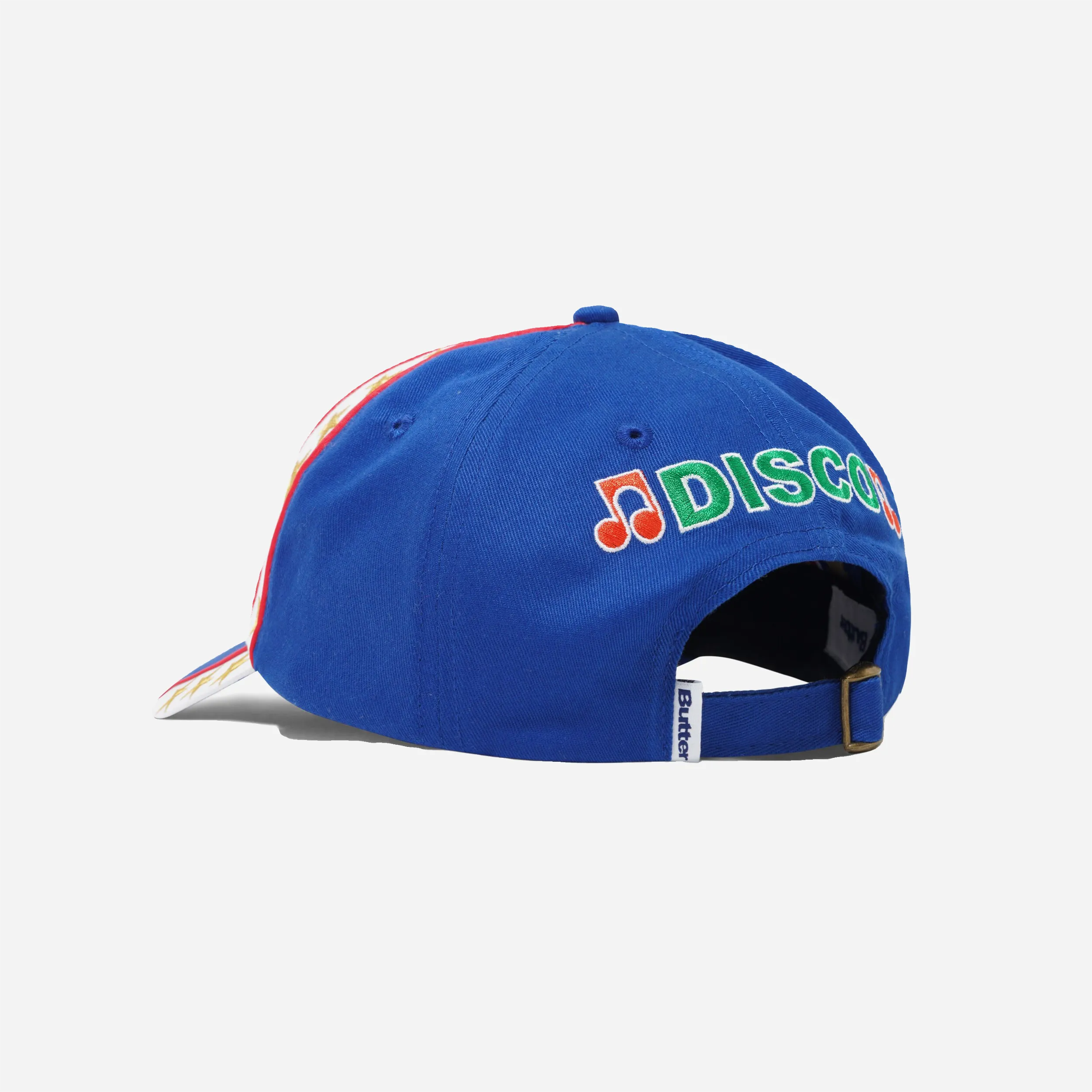 Casquette Butter Goods Italo 6 Panel Bleue
