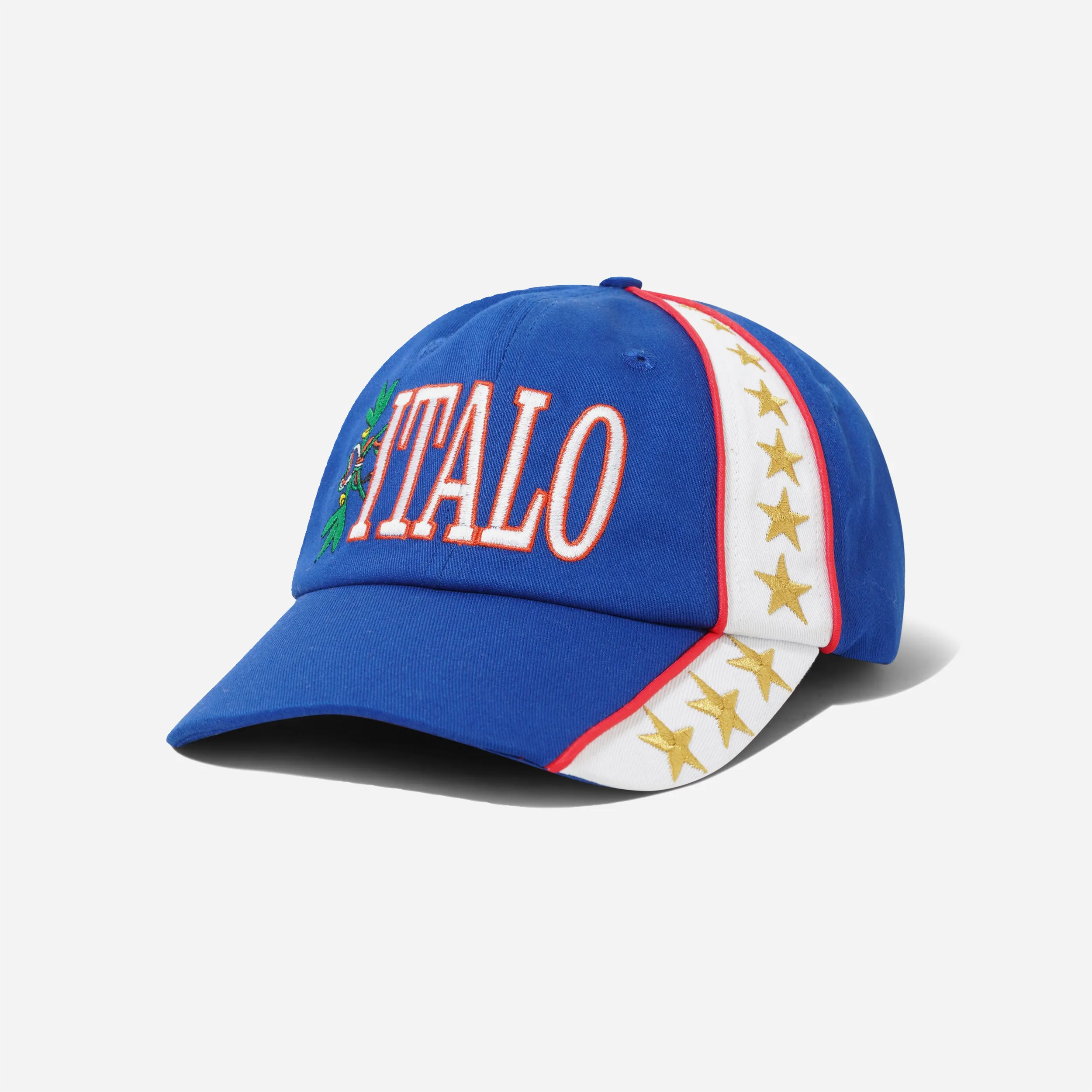 Casquette Butter Goods Italo 6 Panel Bleue