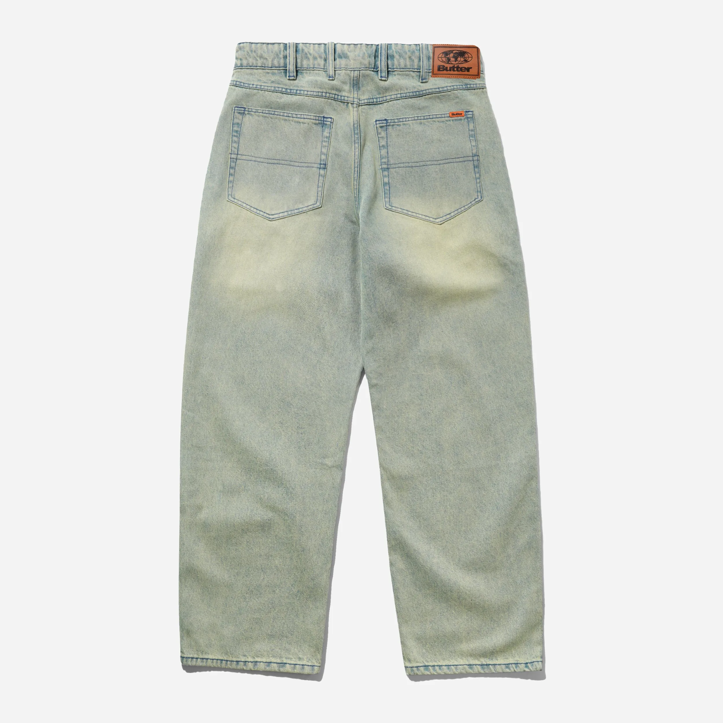 Jeans Butter Goods Relaxed Denim Sunfade Blue | Streetwear Premium
