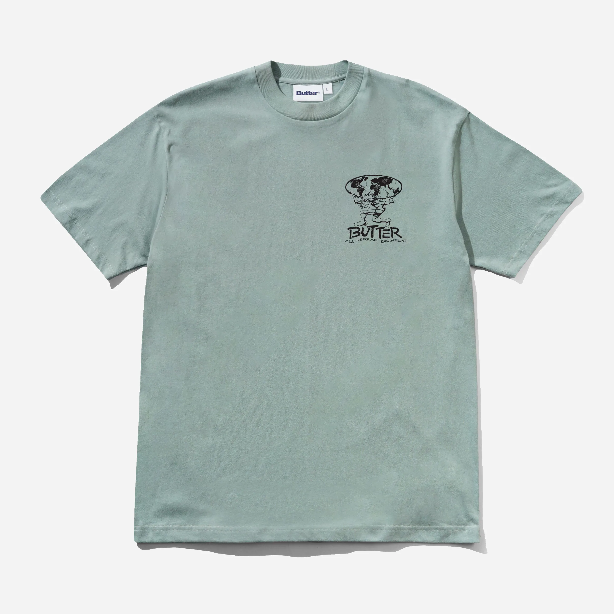 T-shirt Butter Goods Terrain Dull Mint