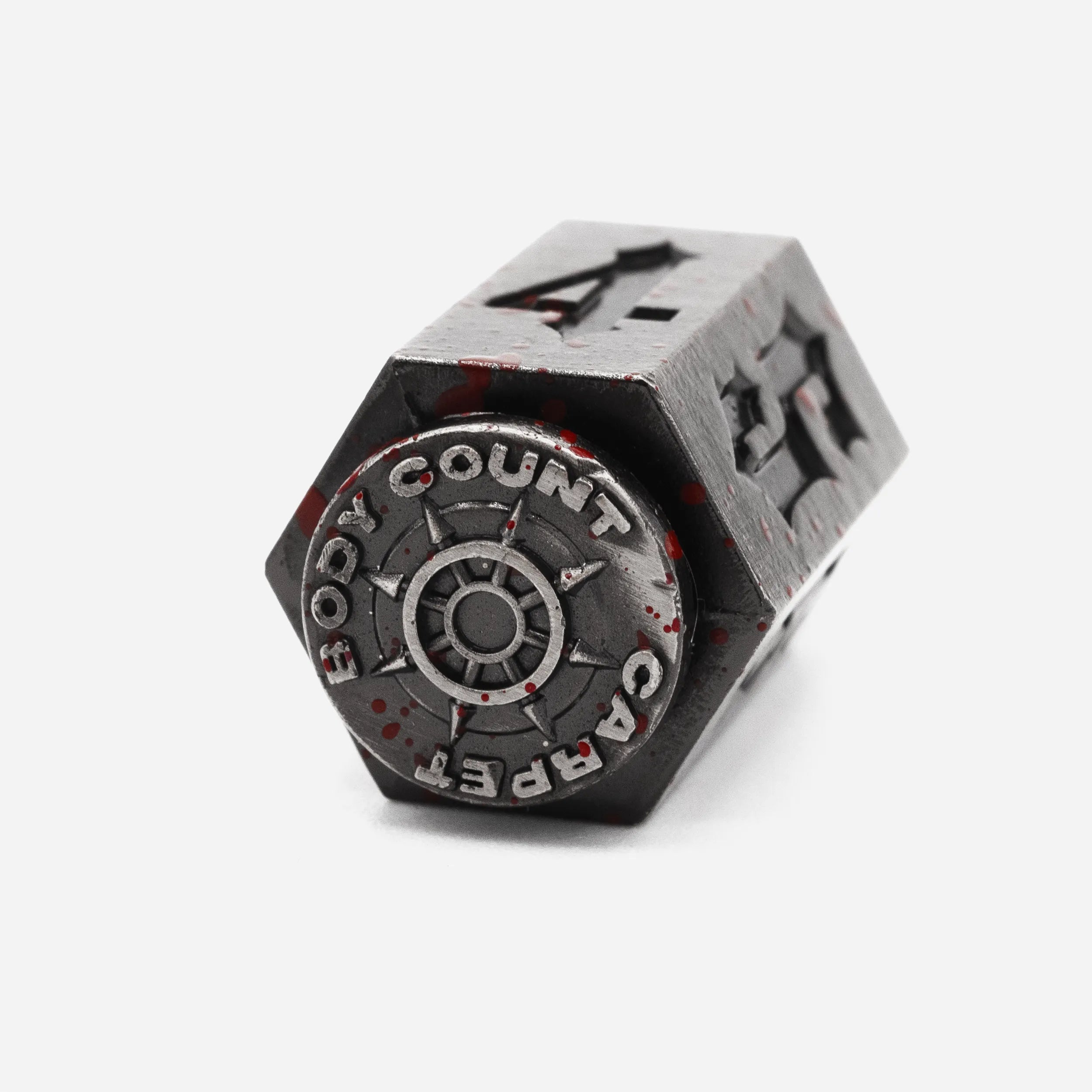 Dés Carpet Company Body Count Bullet Dice Métal