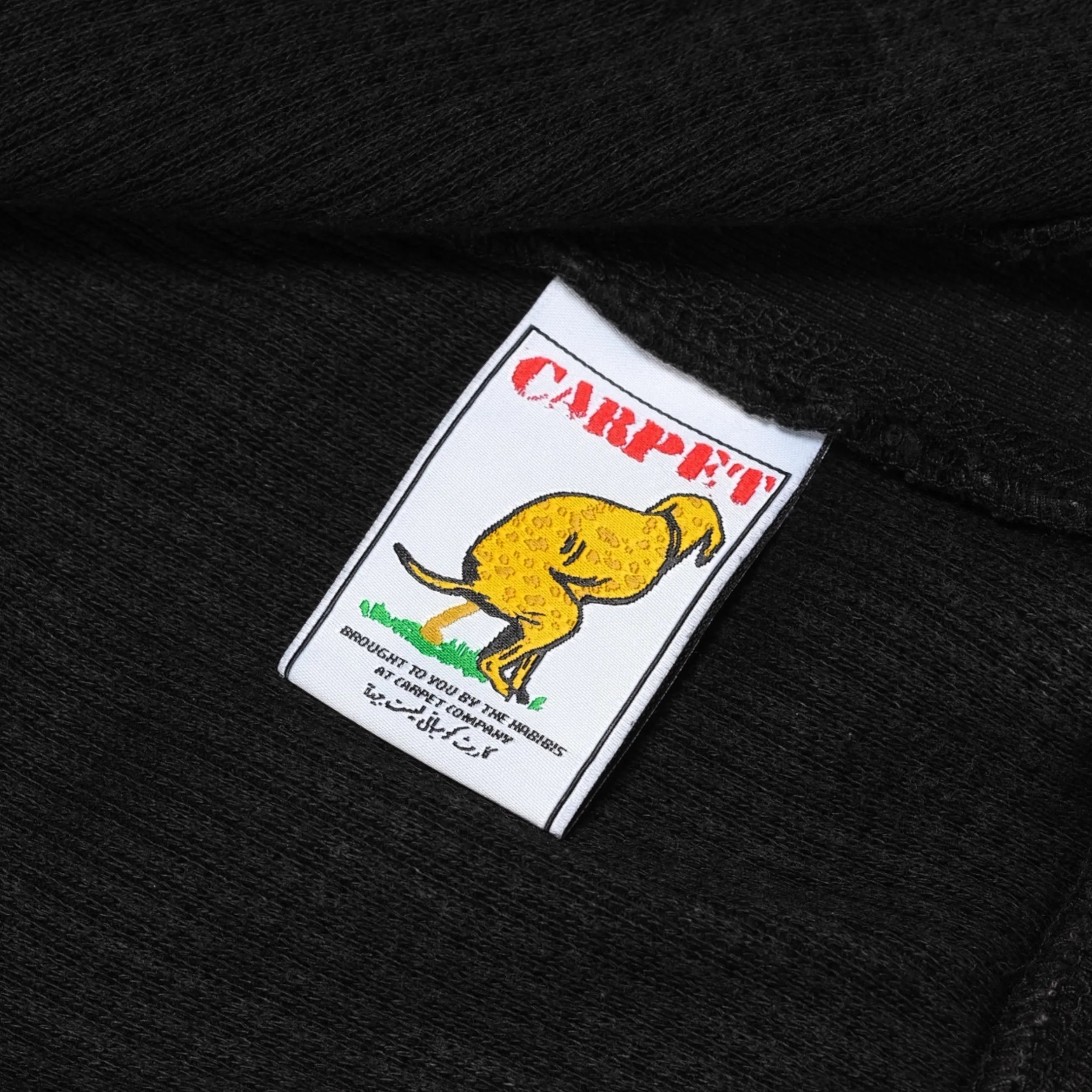 Carpet Company C-Star Double Thermal Zip-Hoodie Black