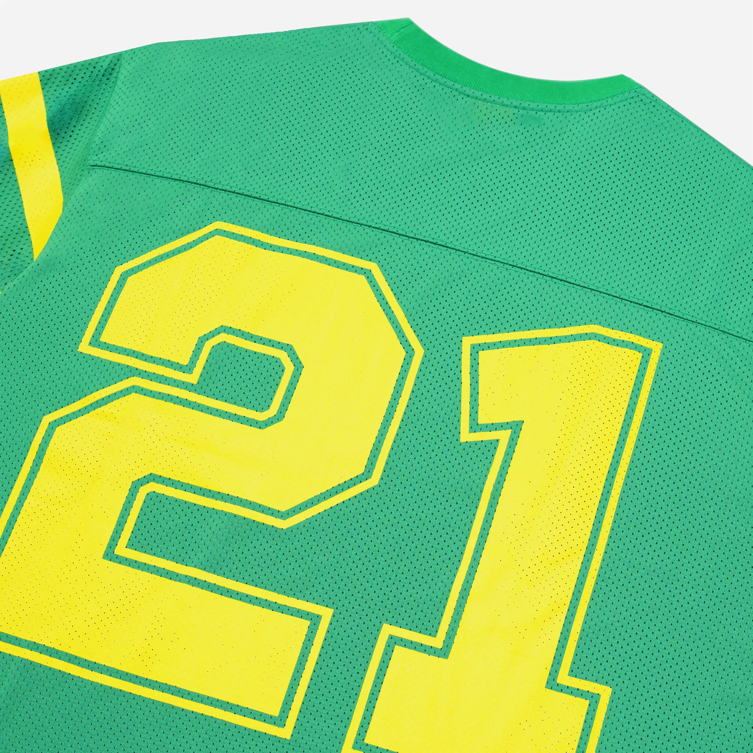 Carpet Company Football Jersey T-Shirt Green