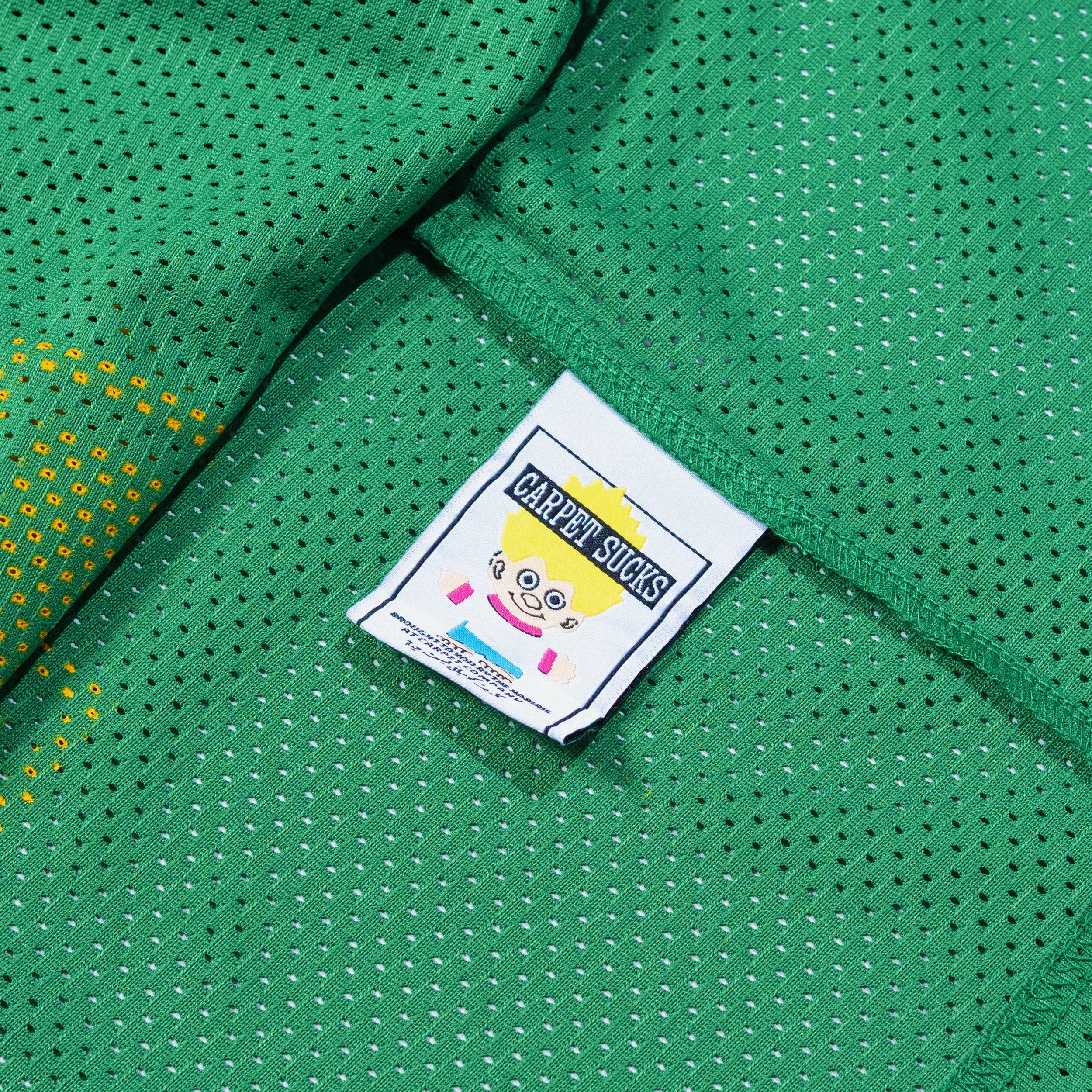 Carpet Company Football Jersey T-Shirt Green