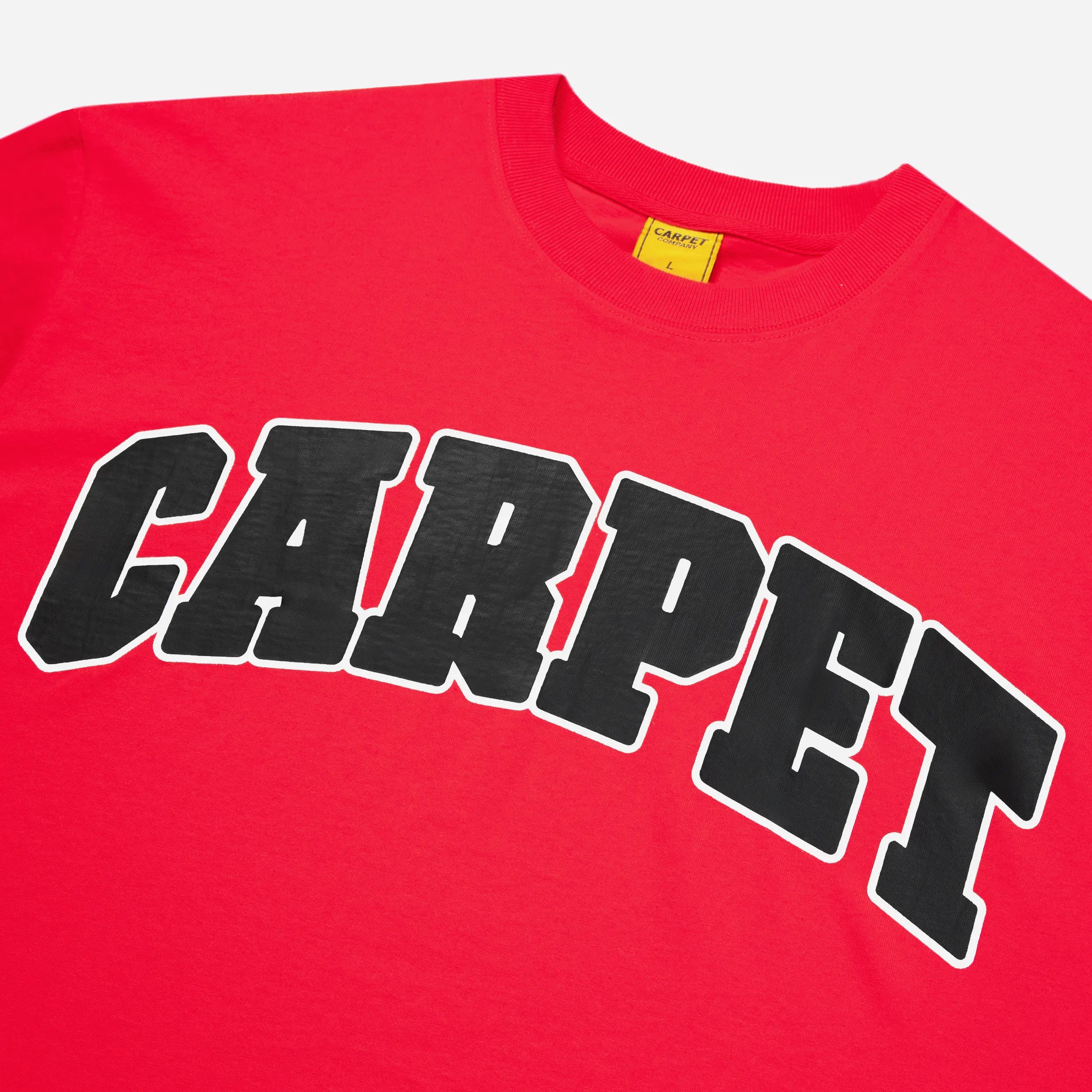 Carpet Company Varsity T-Shirt Red