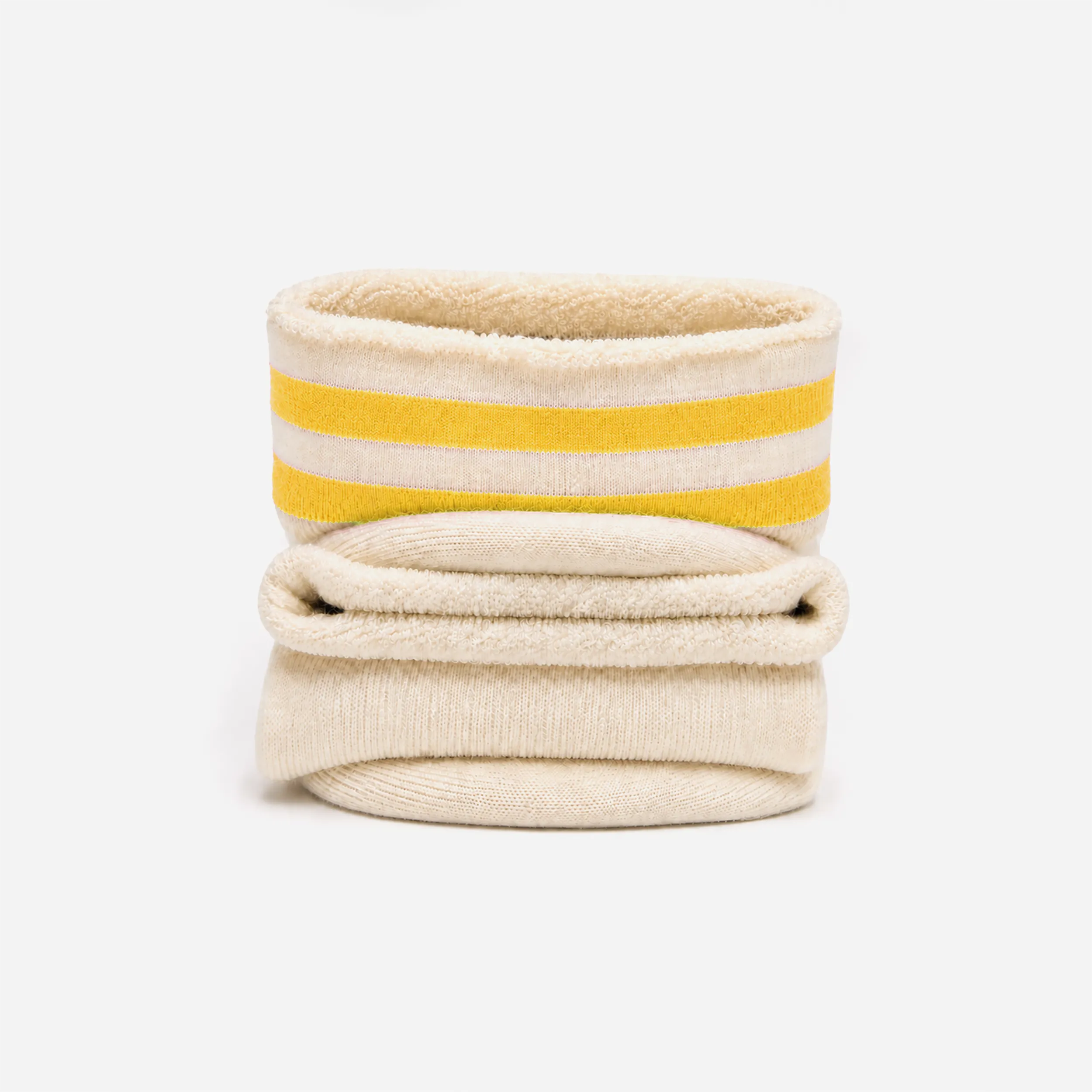 Chaussettes Gros Coton Jaune