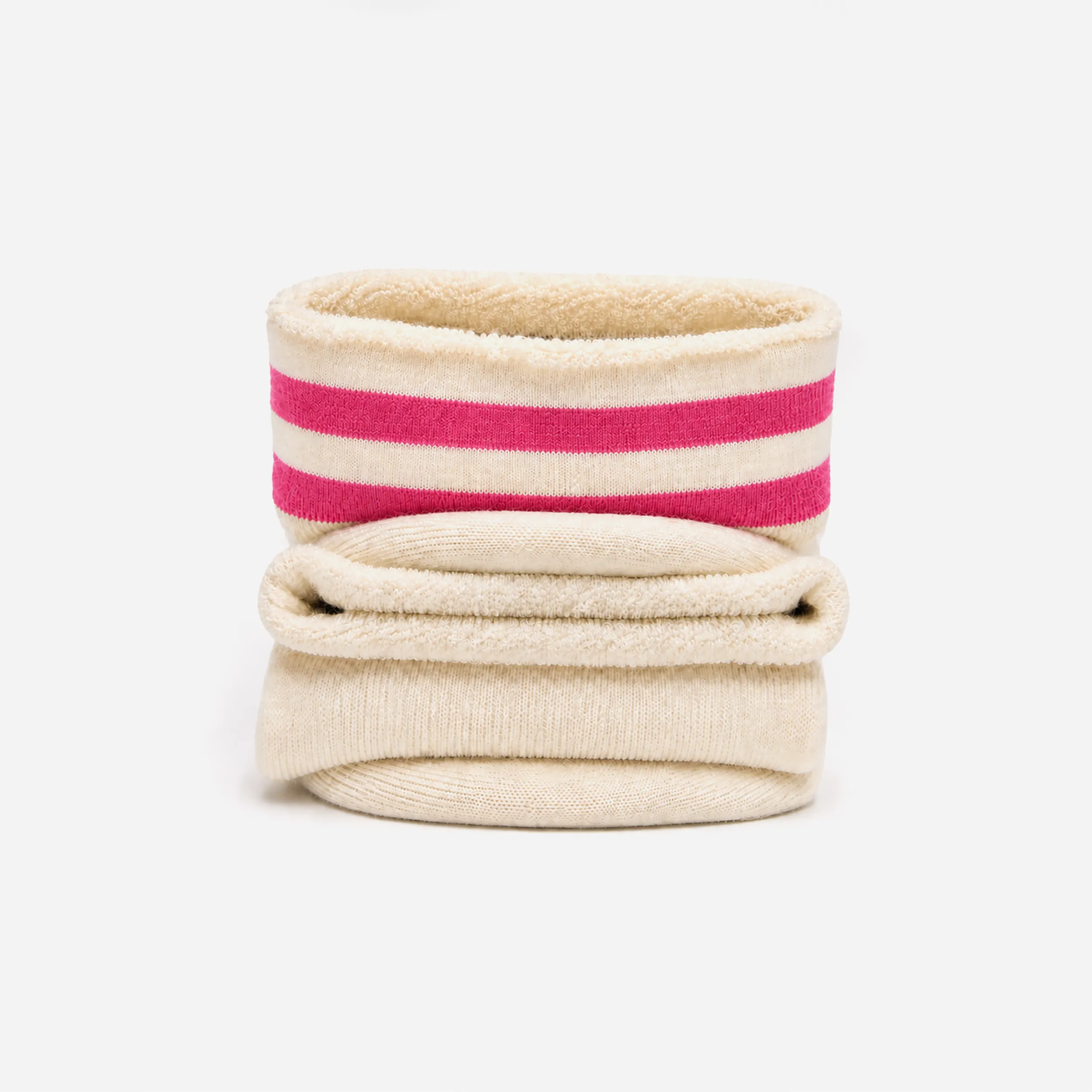 Chaussettes Gros Coton Rose