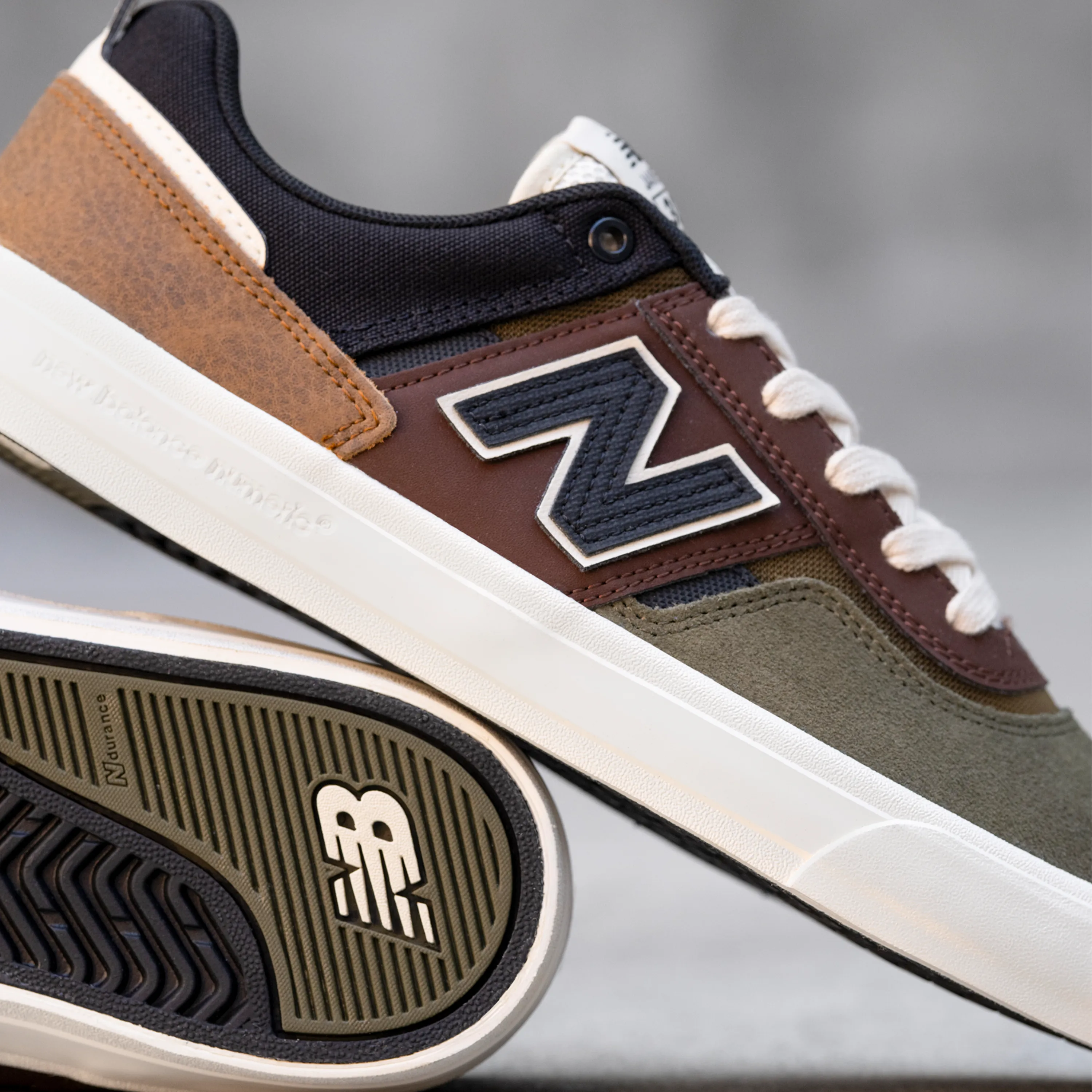 Chaussures New Balance Numeric Jamie Foy 306 Pumpernickel Black