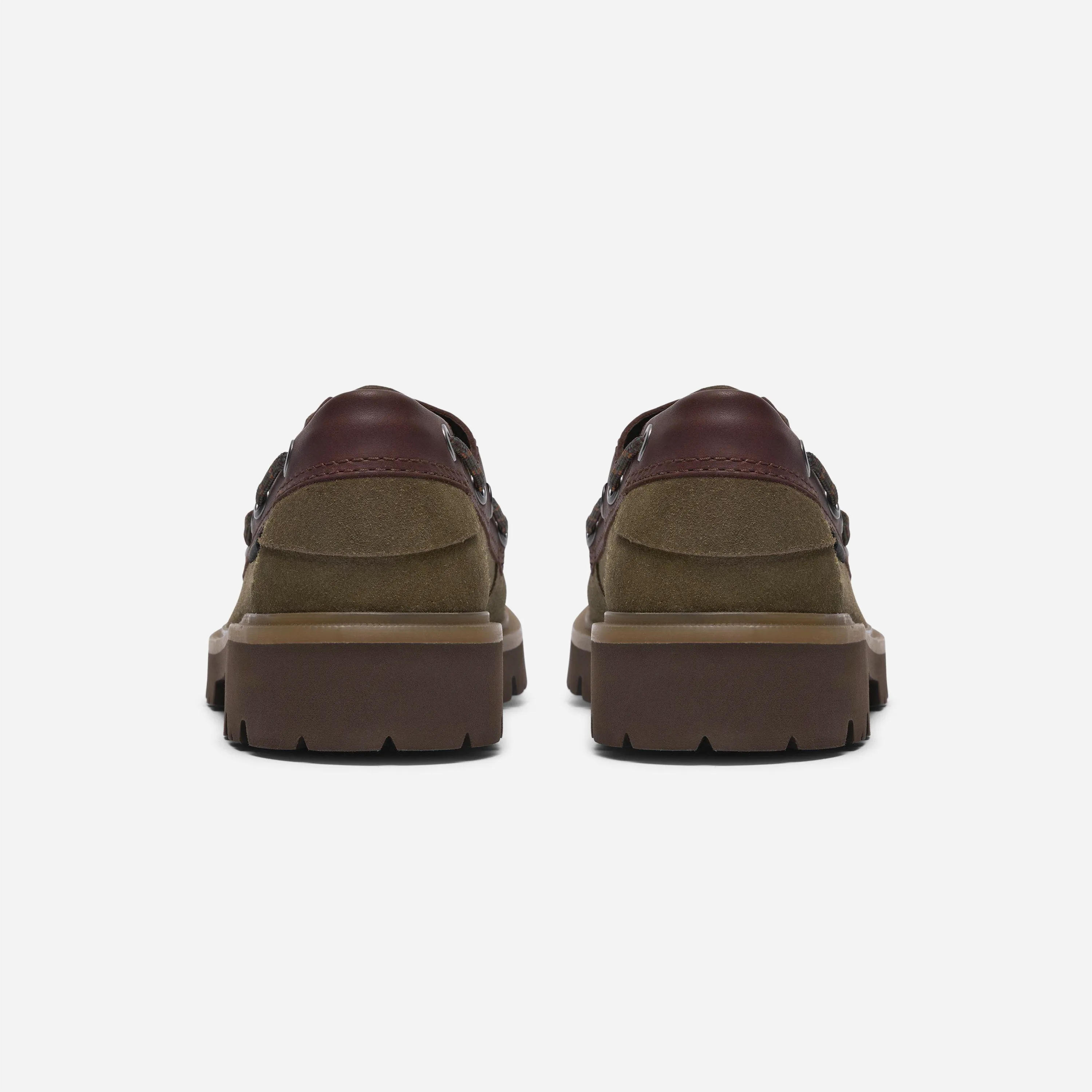 Chaussures Bateau Clarks - Cleyhill Olive / Burgundy