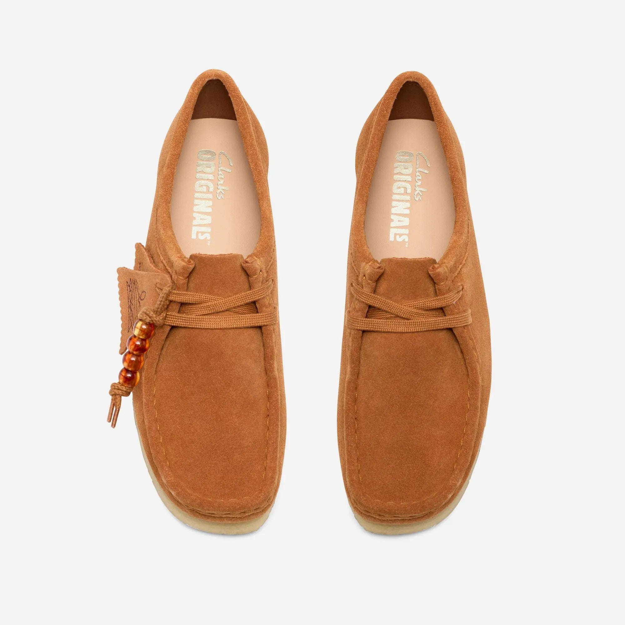 Clarks Originals Wallabee Femme Ginger Suede