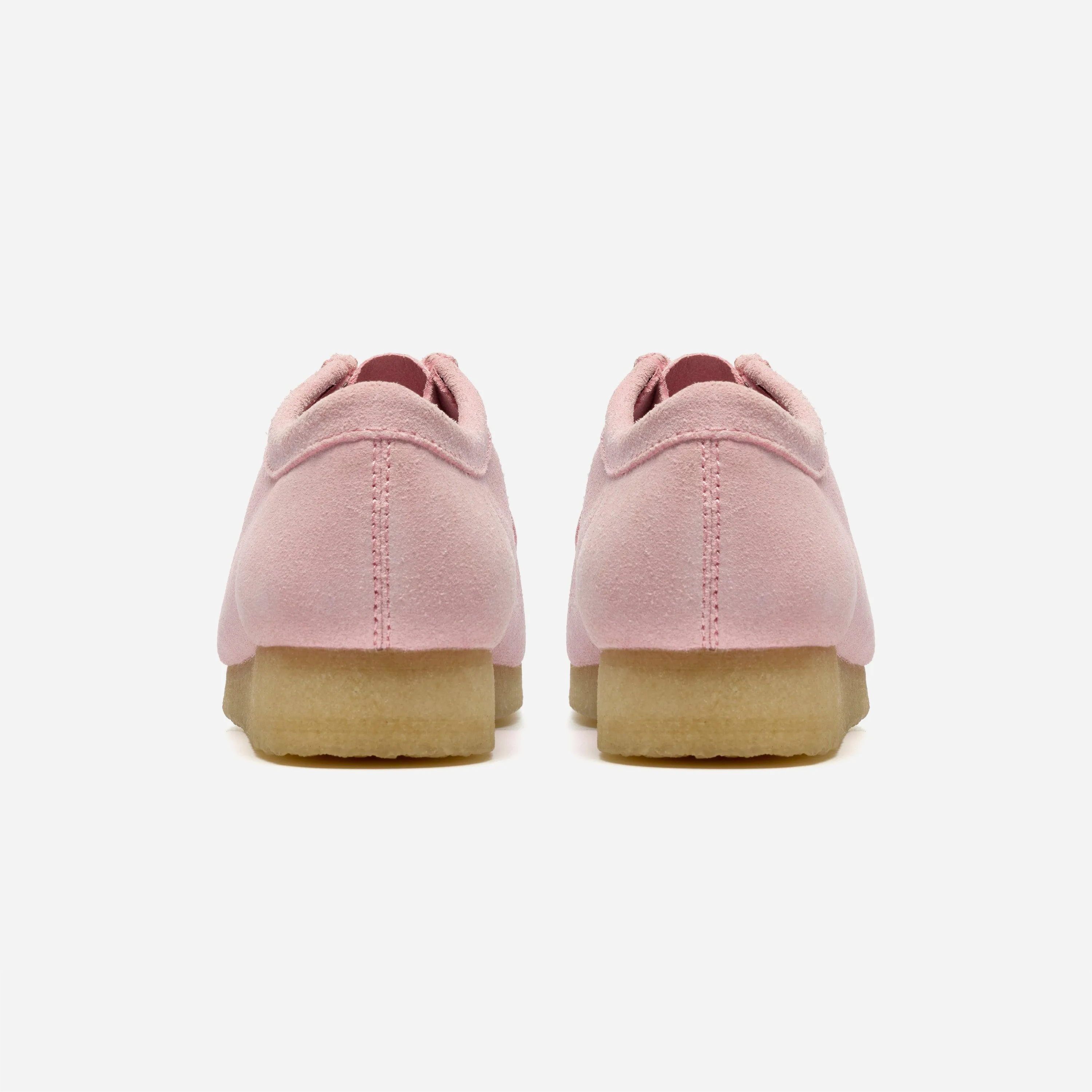 Chaussures Homme Clarks Originals - Wallabee Men Light Pink Suede