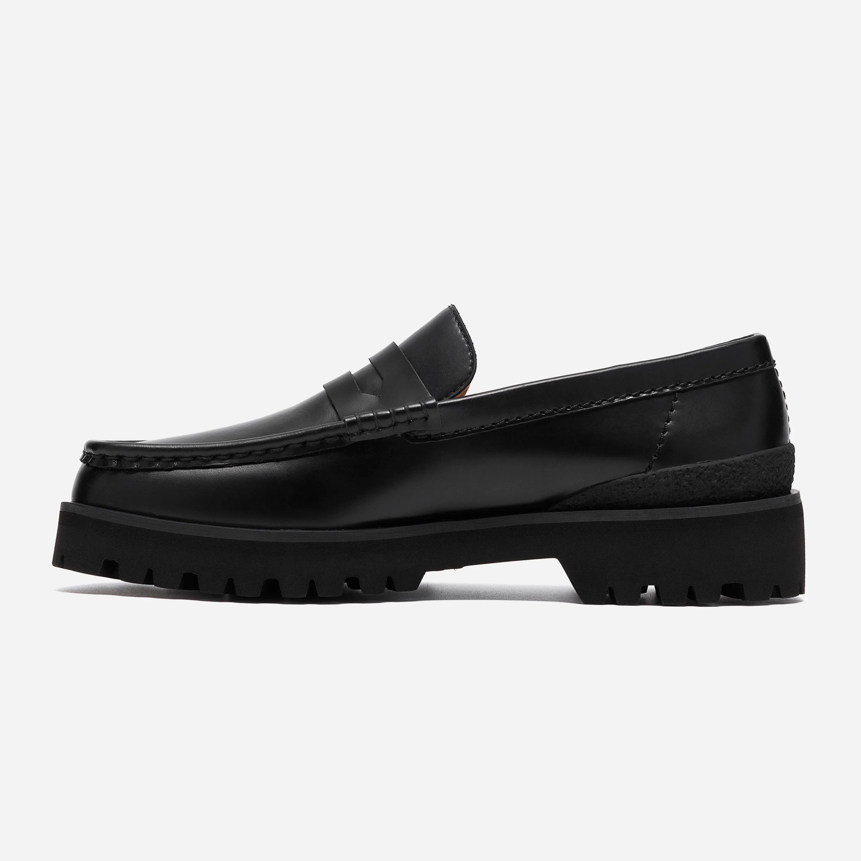 Chaussures Clarks Originals Yukoner Penny - Black Leather