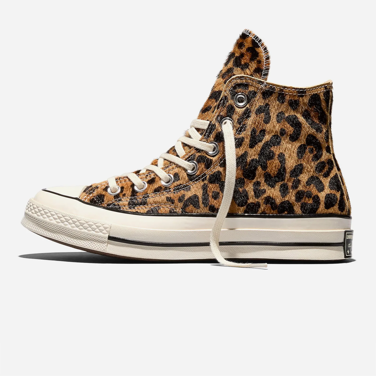 Converse Chuck Taylor 70 Hi Pony Hair Black Natural Ivory Egret