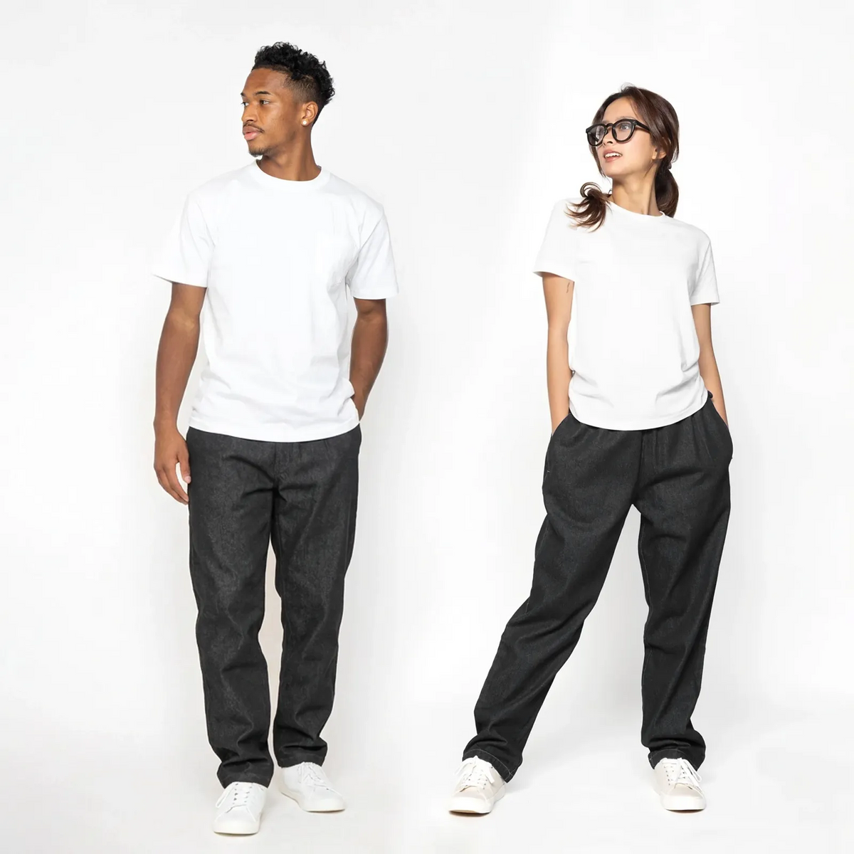 Cookman Chef Pants denim Black