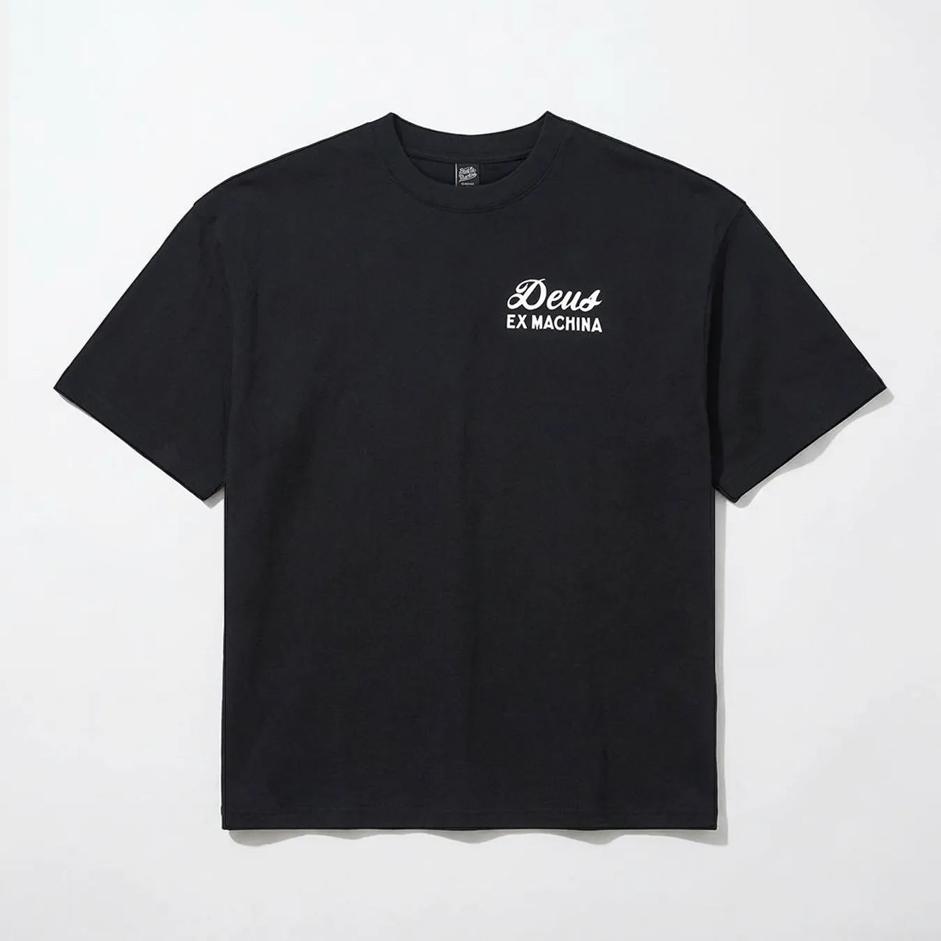 T-shirt Deus Ex Machina Seoul Sign Tee Noir