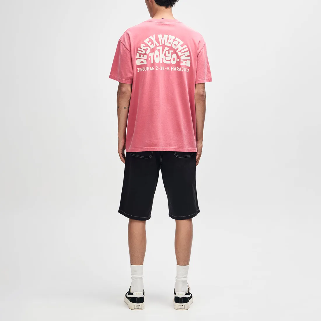 T-Shirt Deus Ex Machina - Tokyo Address Tee Melon Red