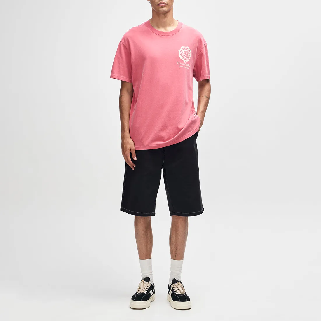T-Shirt Deus Ex Machina - Tokyo Address Tee Melon Red