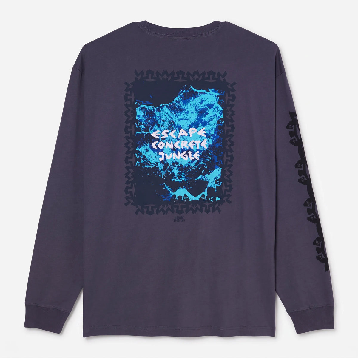 Element x Millet MXE Roped Party Long Sleeve Tee in Shadow Blue