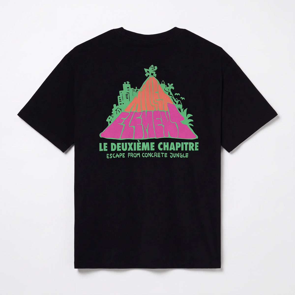 T-shirt Noir Element x Millet MXE Hit The Top Black