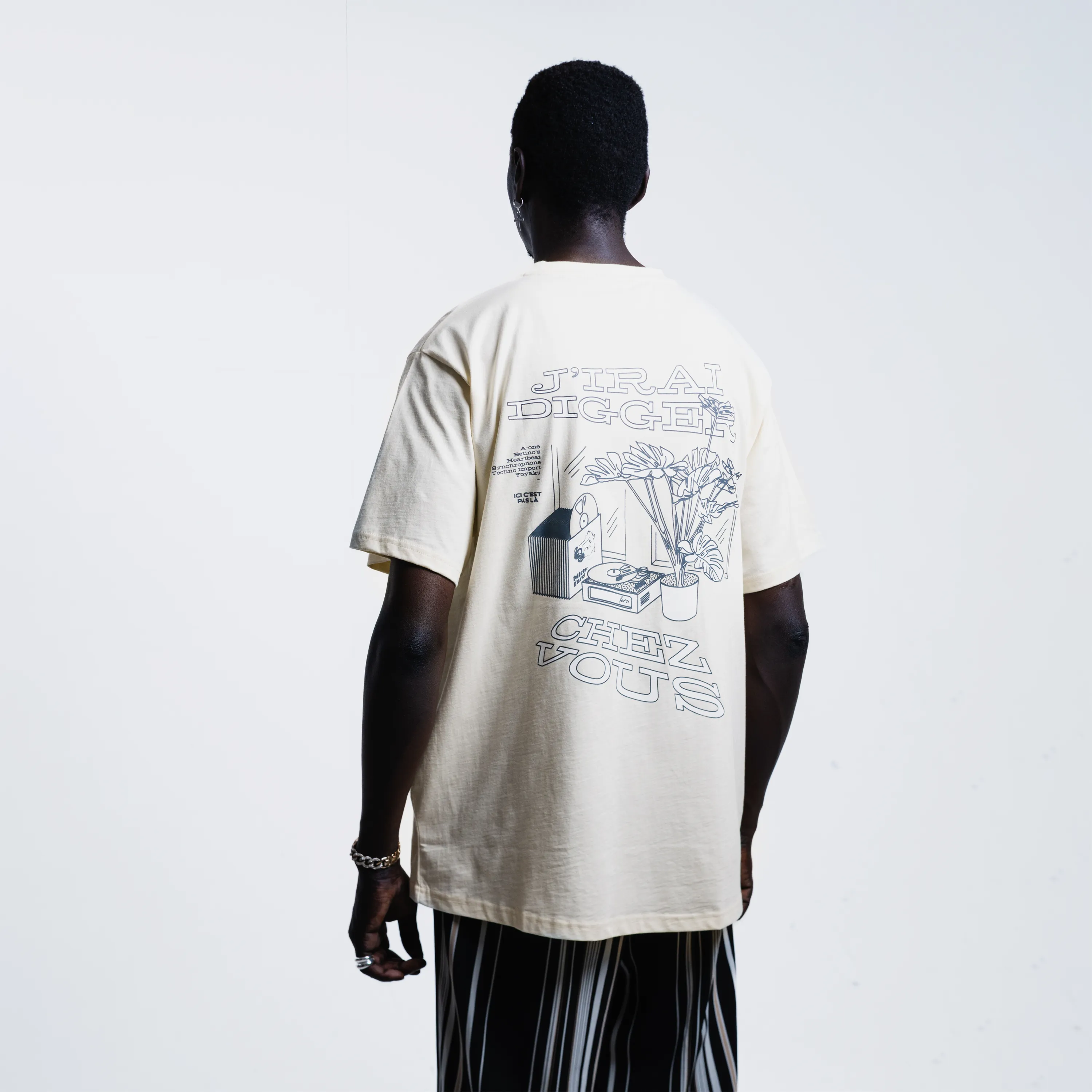Farci Studio Digger Tee Beige