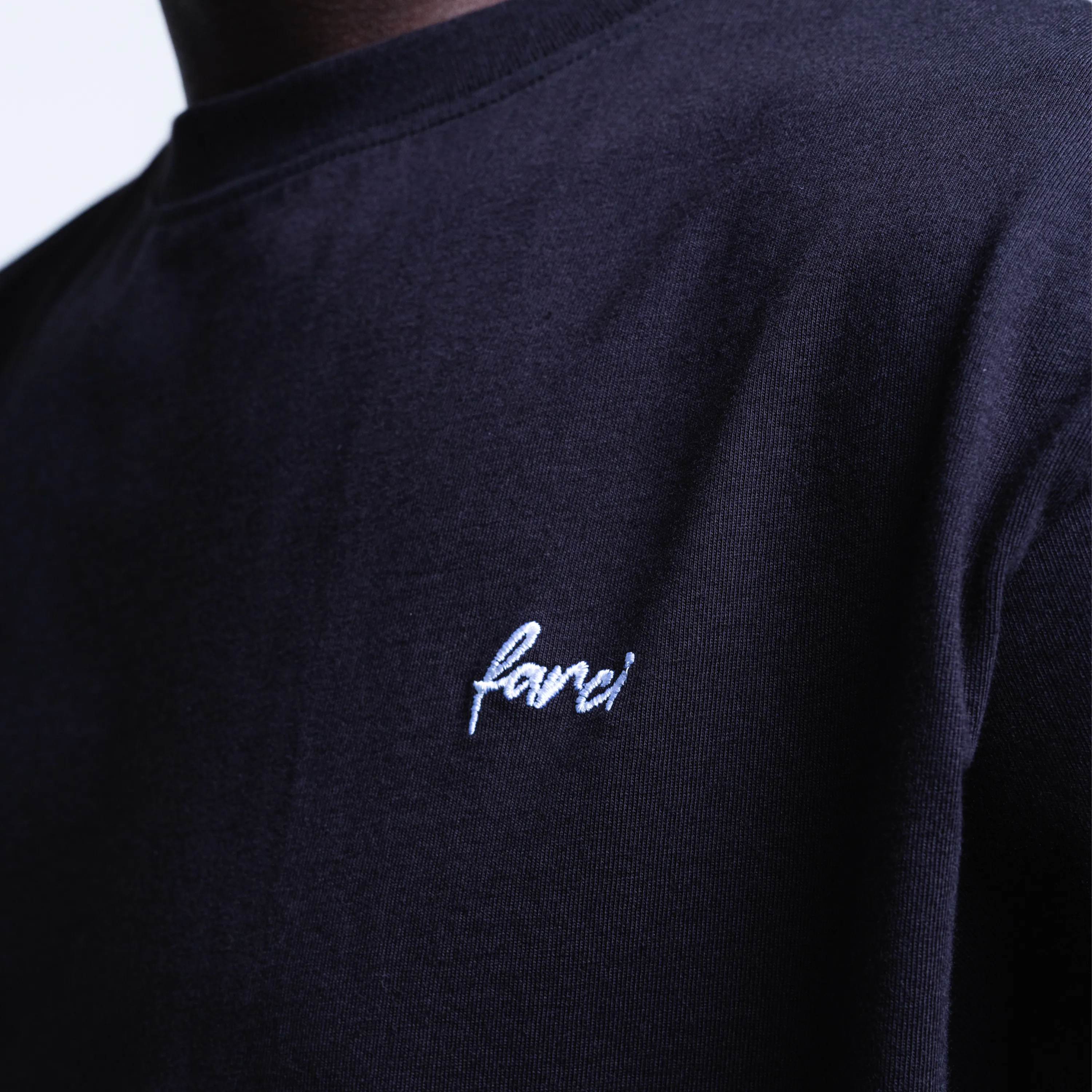 T-shirt Farci Studio Half Black