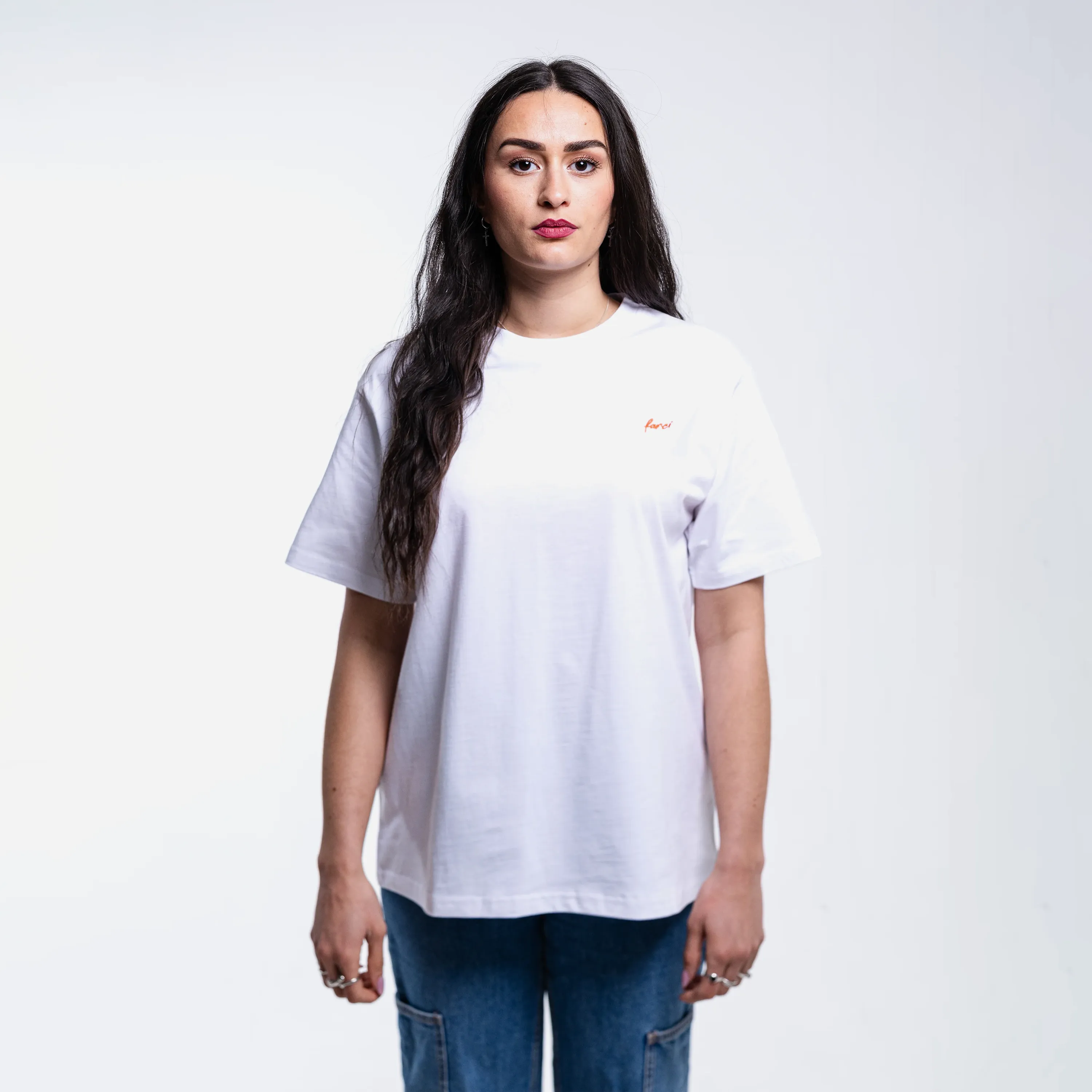 T-shirt Farci Studio Ride Tee blanc