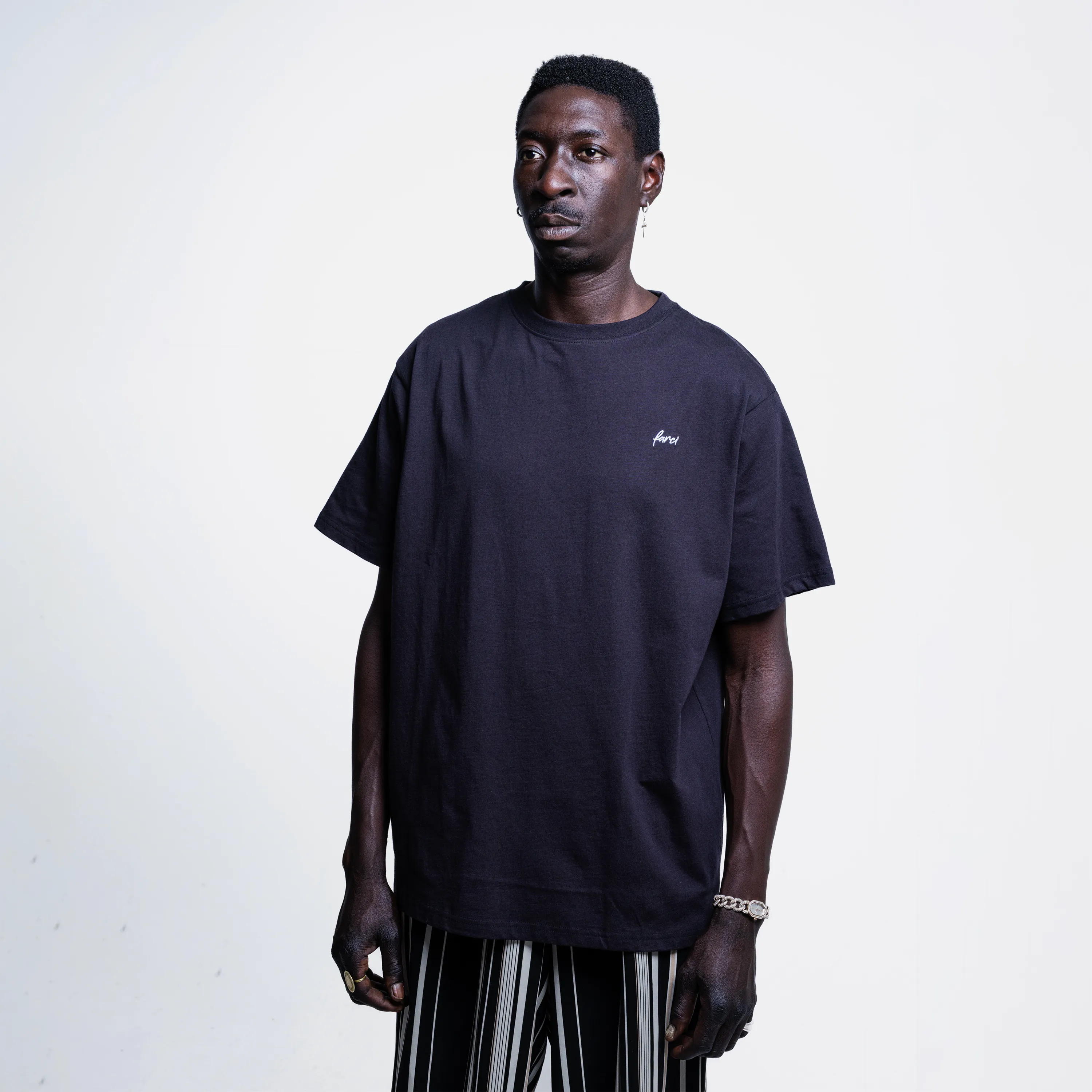 T-shirt Farci Studio Subwax Black