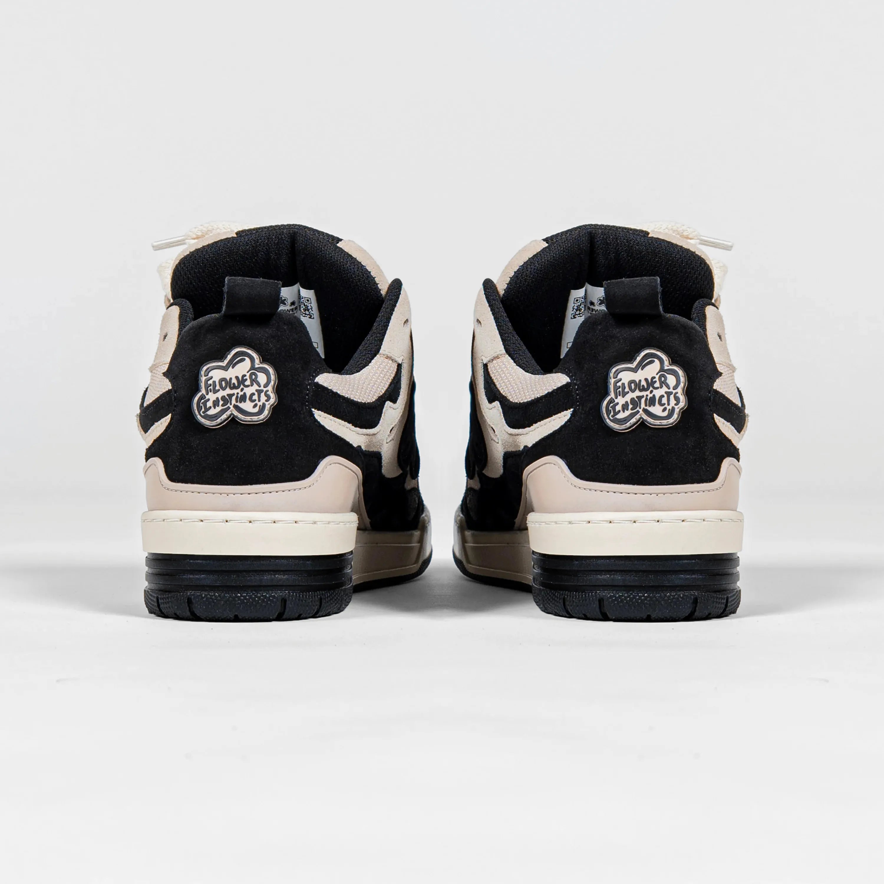 Flower Instinct SDT Black Tar sneakers Beige Black