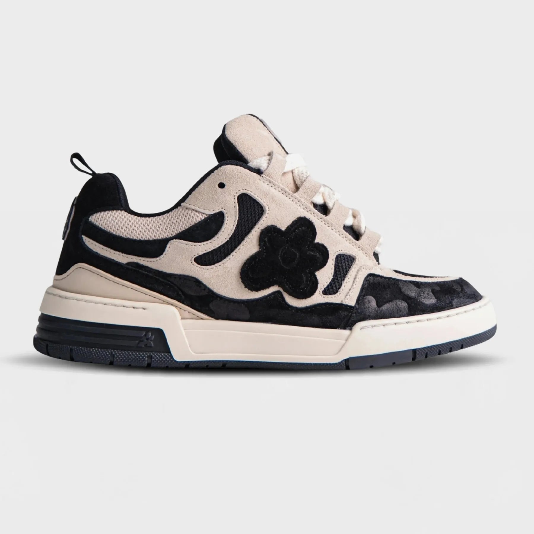 Flower Instinct SDT Black Tar sneakers Beige Black