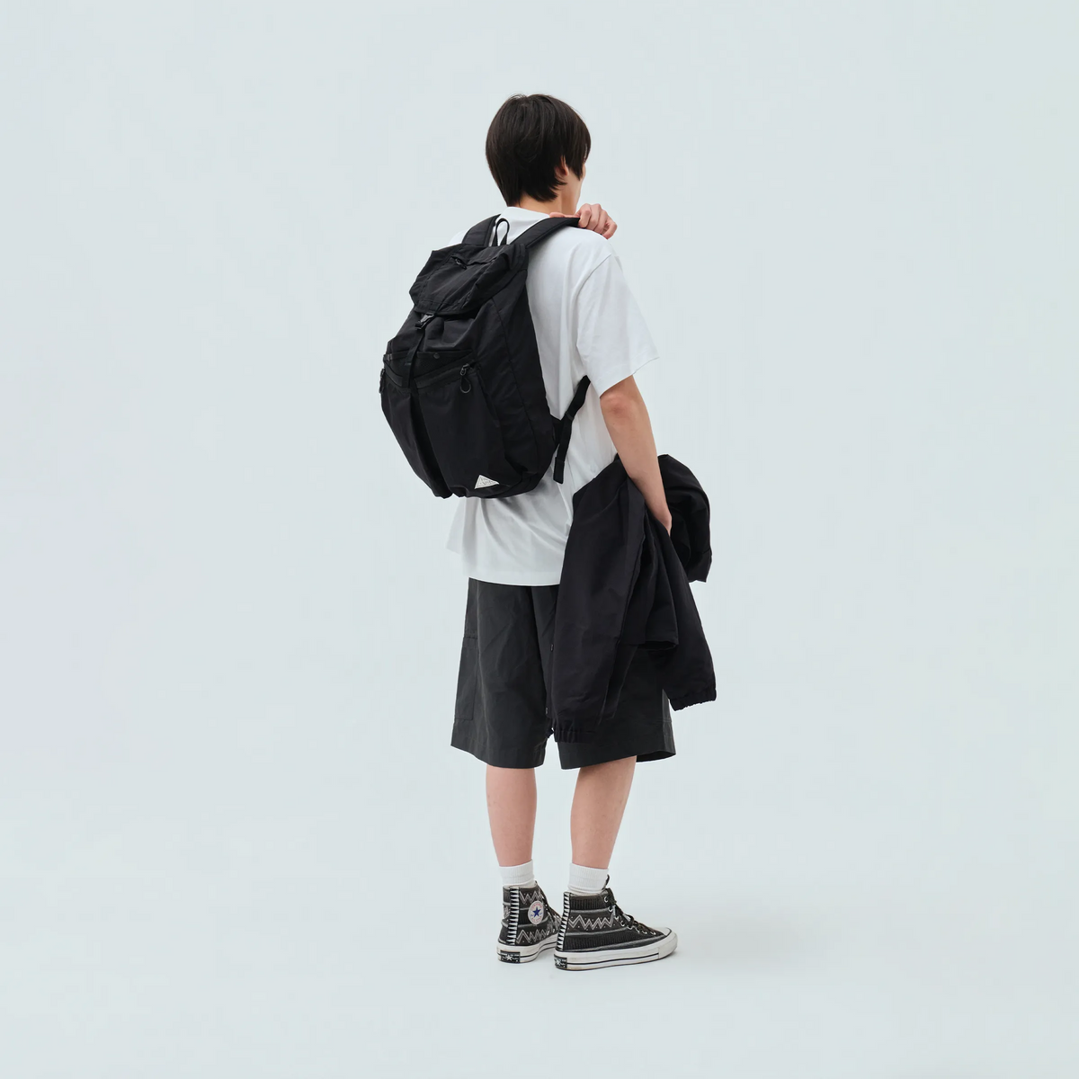 Found Pocket Focus Rucksack Black