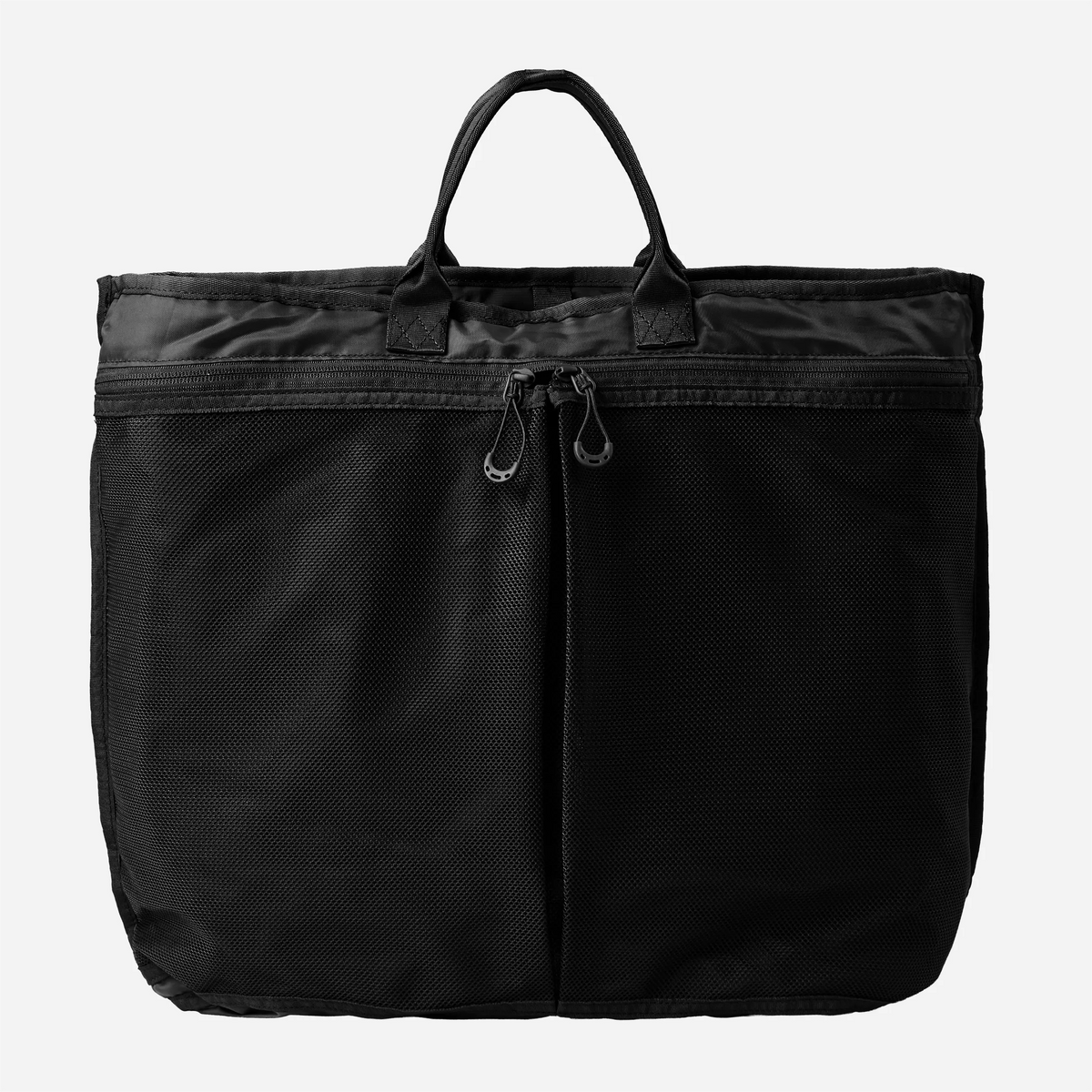 Found Pocket Focus Tote Bag Black