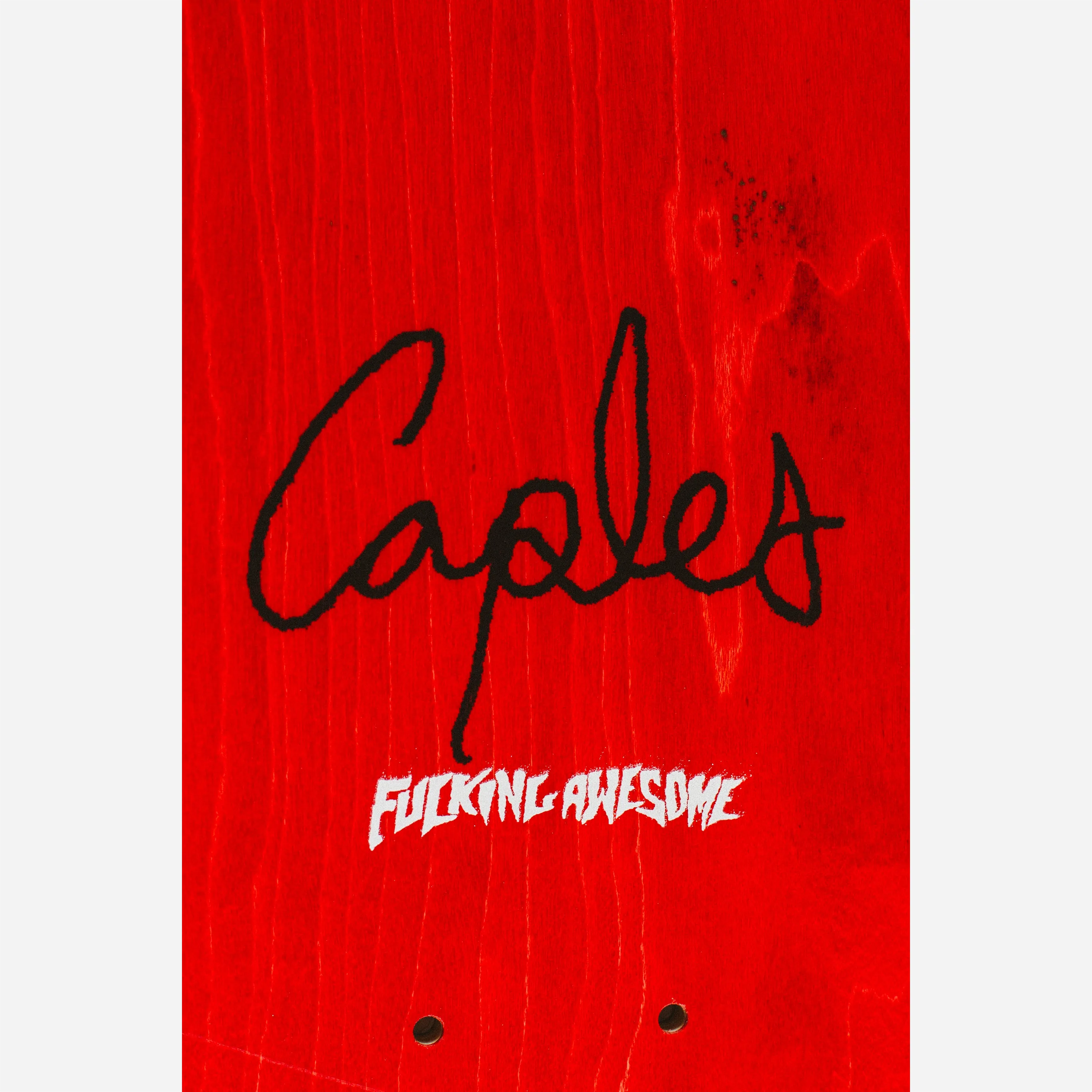 Fucking Awesome Curren Caples Orphan Skateboard Deck