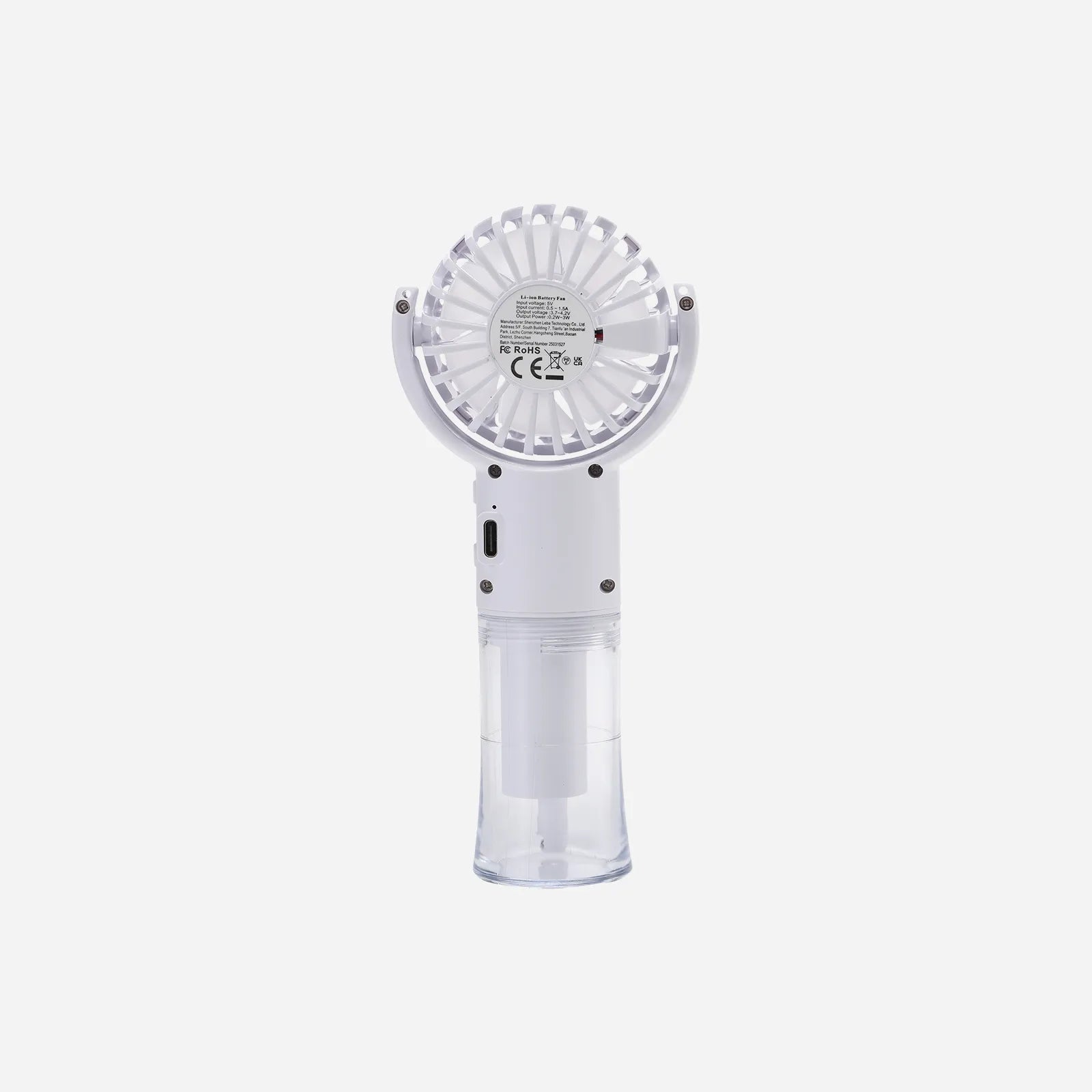 Hélas Fan Tastik Misting Fan White