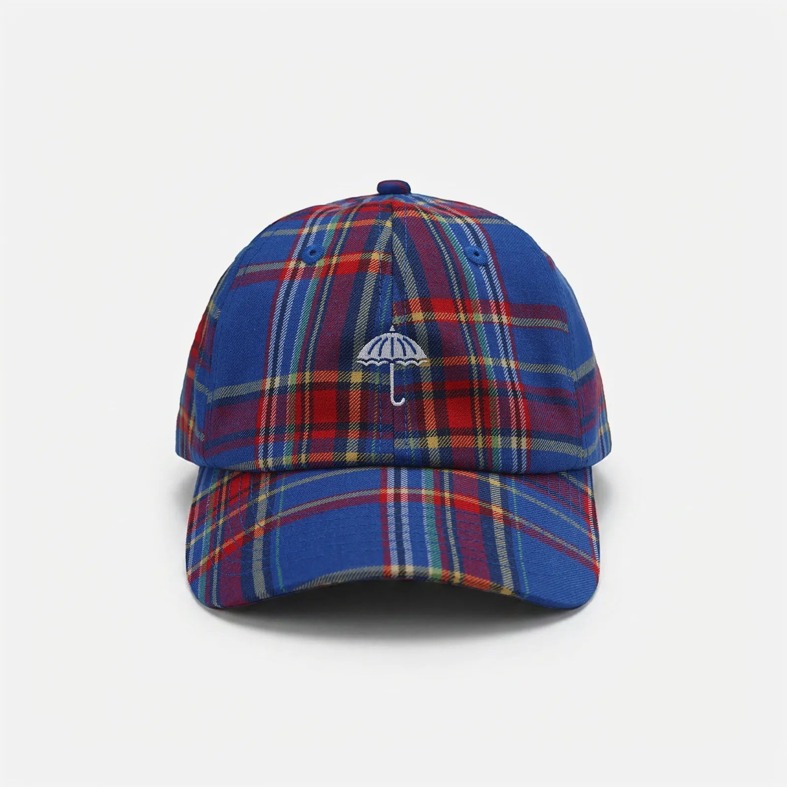 Hélas Laurent Cap Checked Blue