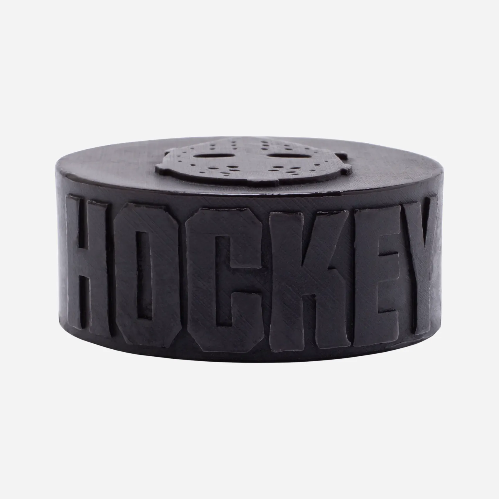 Wax skateboard Hockey Puck en forme de palet de hockey noir
