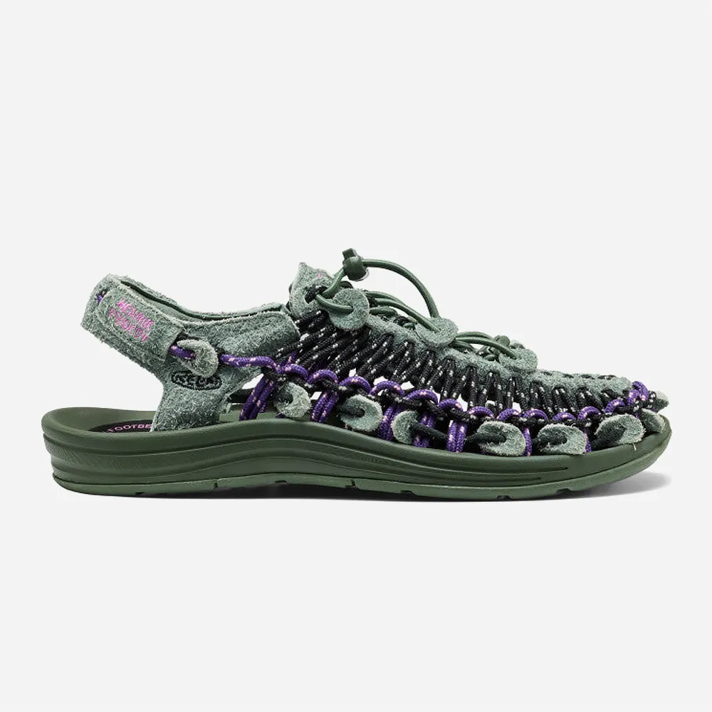 Keen Uneek Leather Henrik Vibskov Green Spring