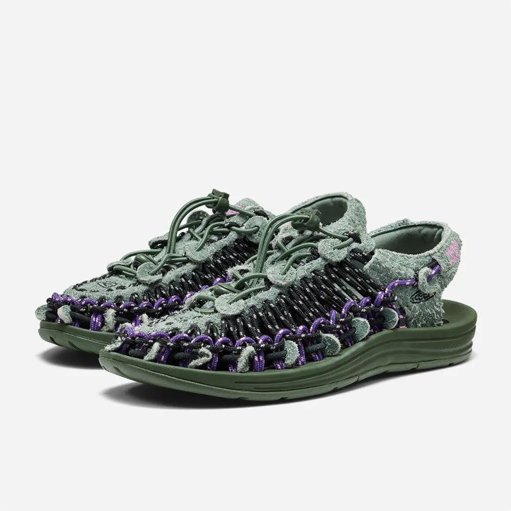 Keen Uneek Leather Henrik Vibskov Green Spring