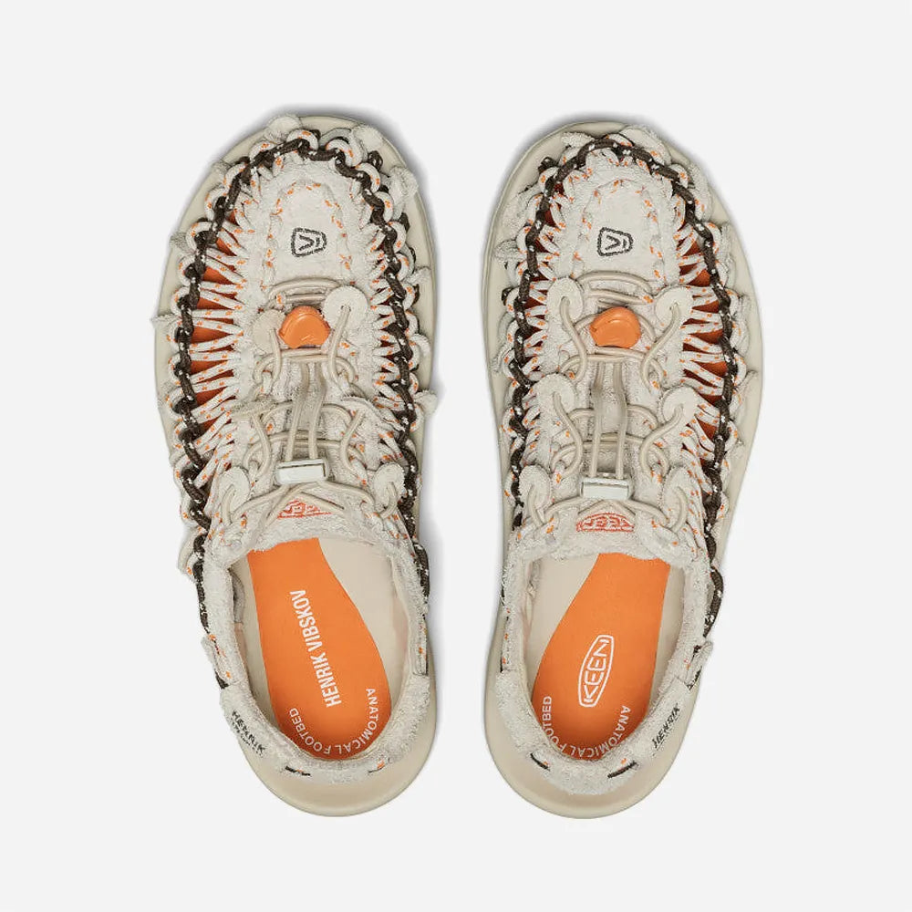 Keen Uneek Leather Henrik Vibskov Tangerine Cream