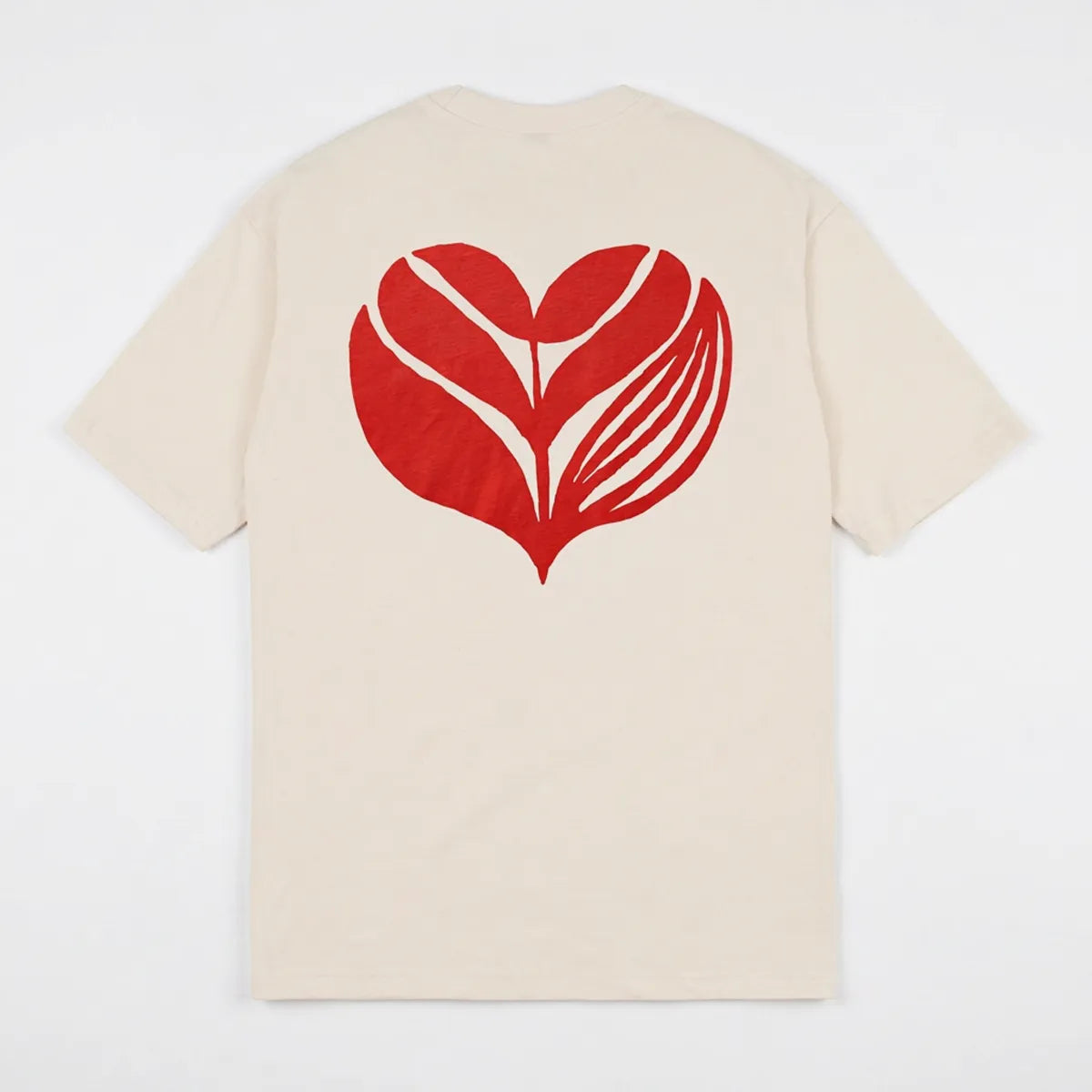 T-Shirt Magenta Love Tee Natural