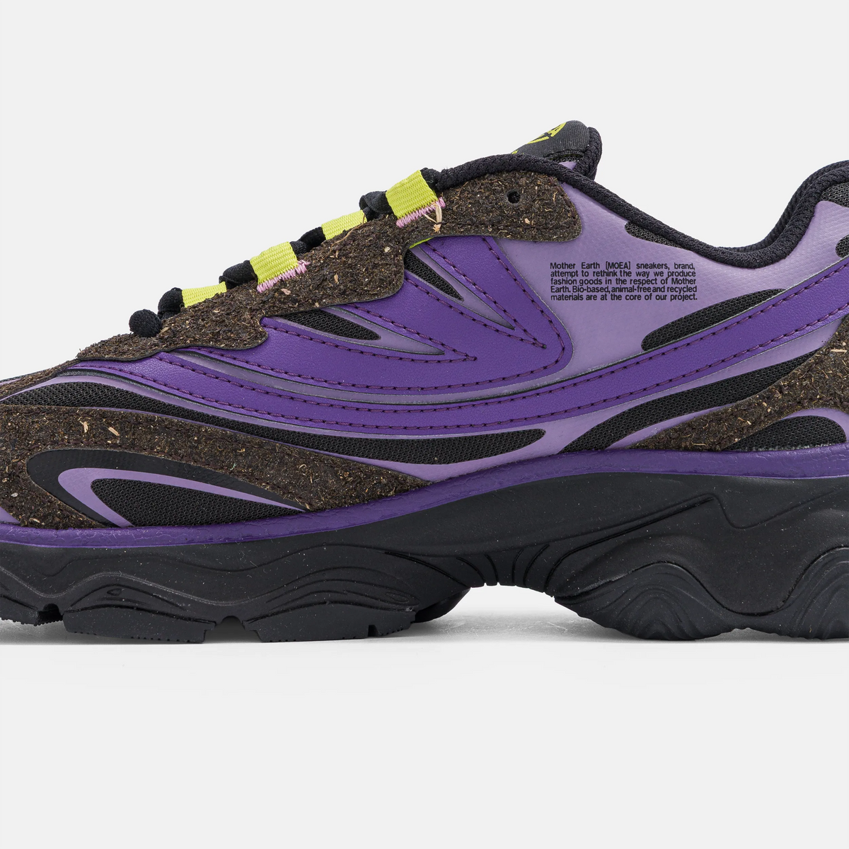Chaussures MoEa Dragonfly Black & Purple Seaweed