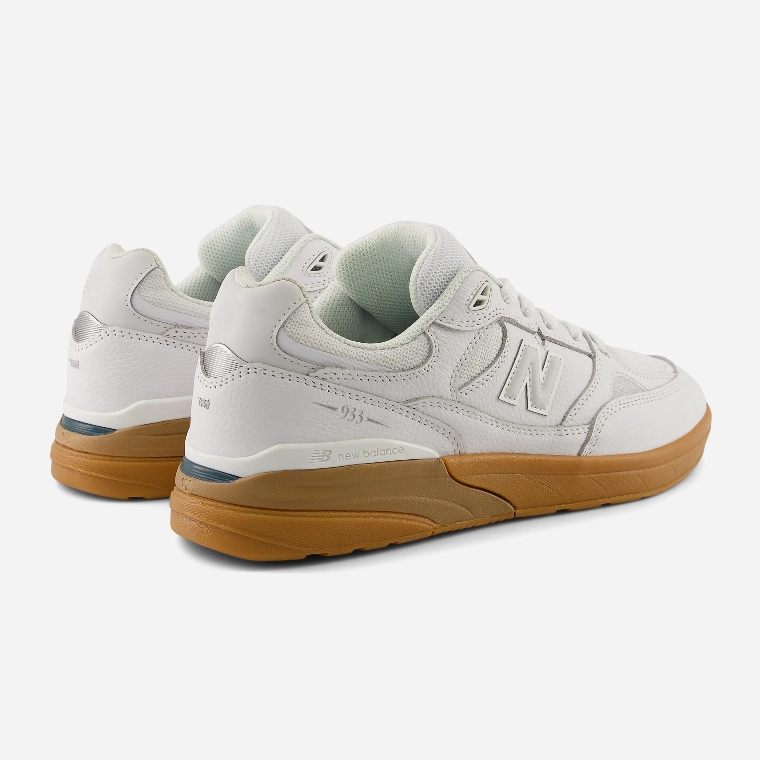 New Balance Numeric 933 Andrew Reynolds White Gum
