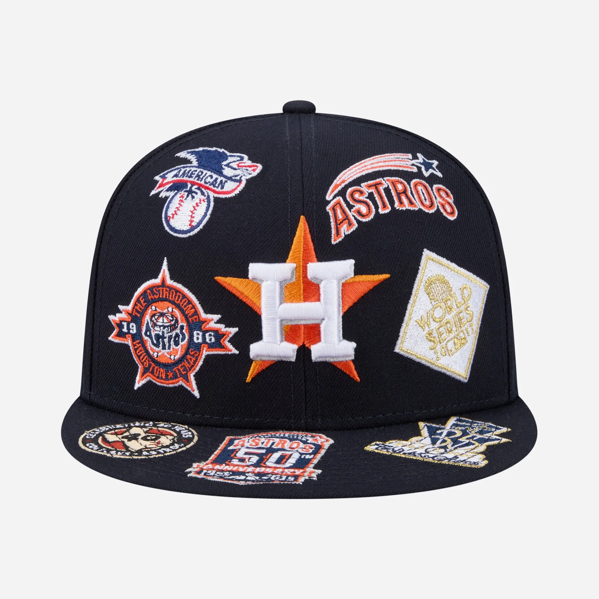 Casquette New Era 59FIFTY Houston Astros All Over Navy